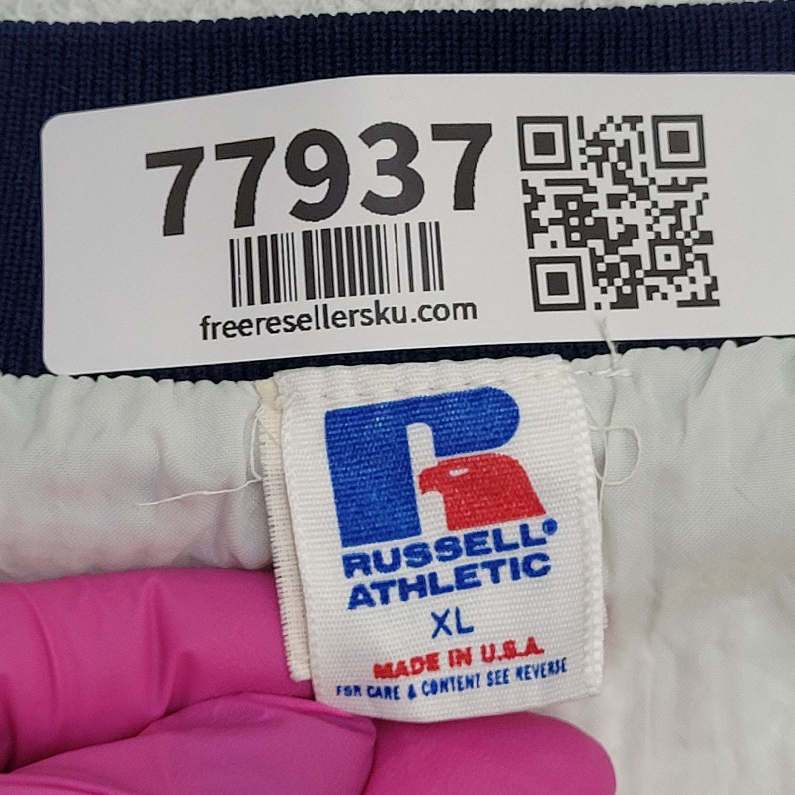 Russell Athletic Vintage 80s Russell Athletic Sweatshirt Women L 22x26 Waffle Size L / US 10 / IT 46 - 8 Thumbnail