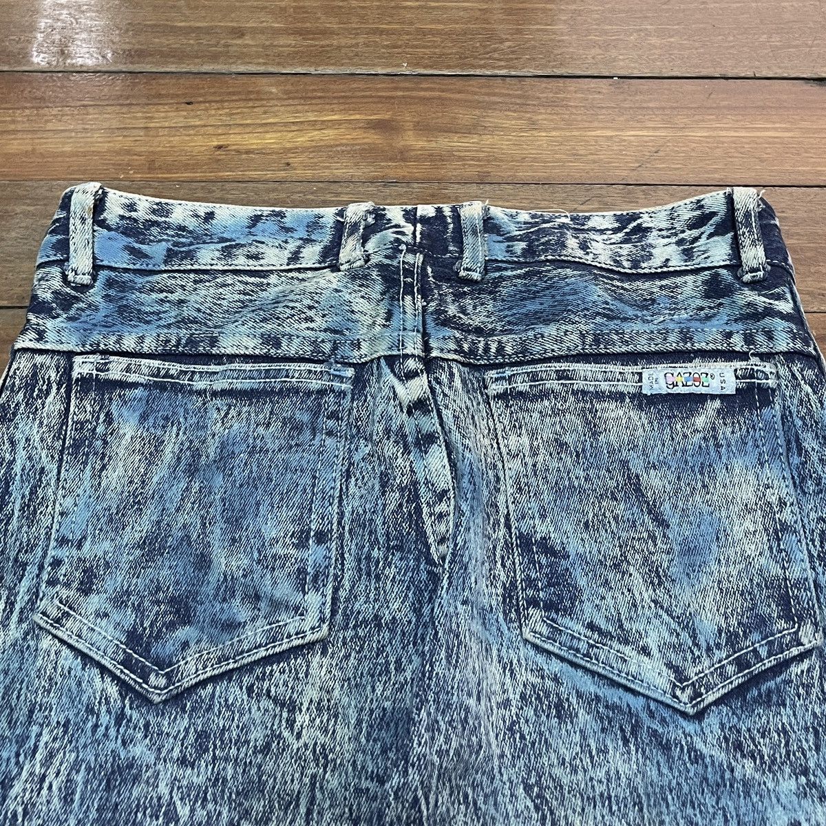 Vintage Very Rare Vintage Brand Gazoz Made Usa Snow Wash Jeans 2000s Size US 31 - 4 Thumbnail