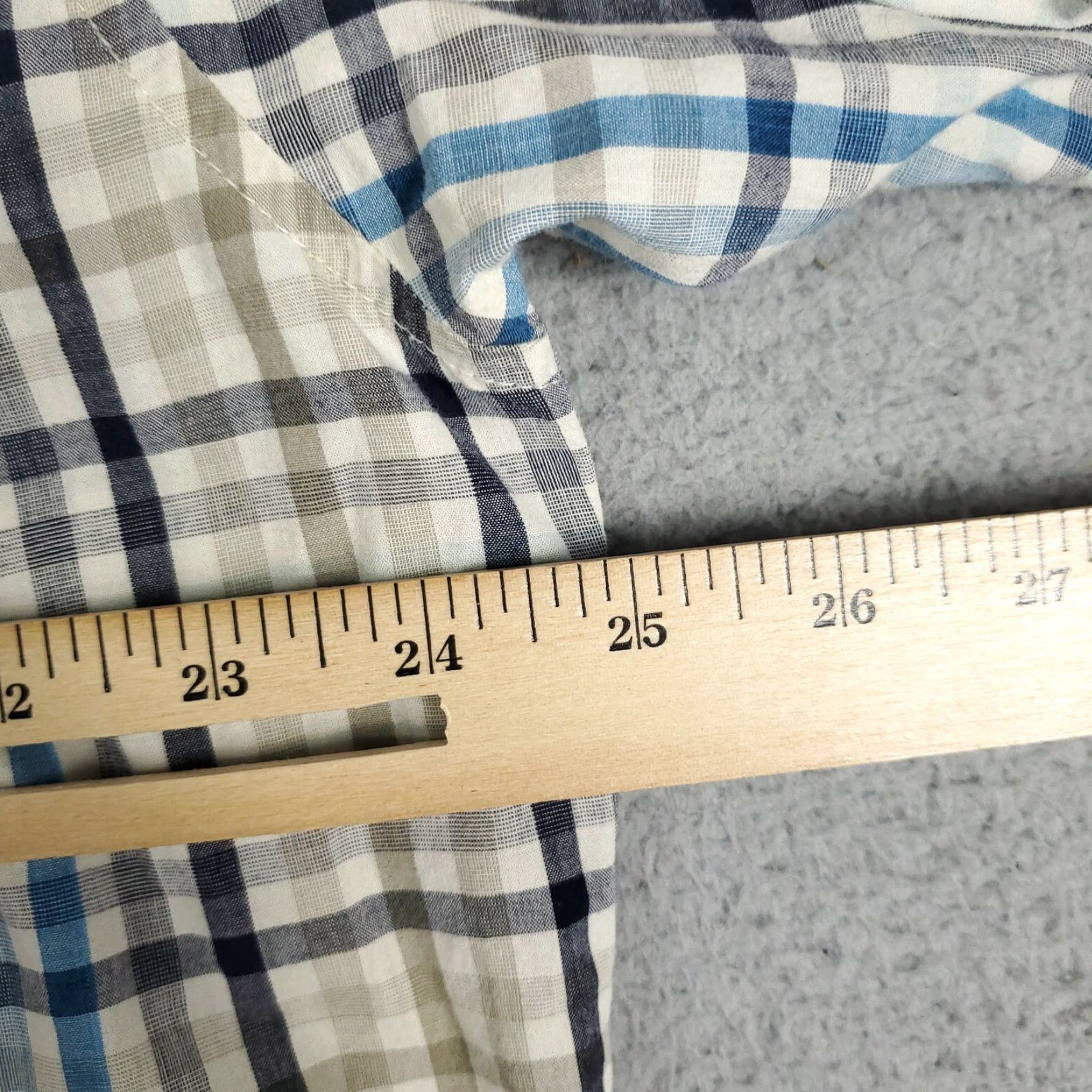 Vintage Woolrich Button-Up Shirt Beige Check Long Sleeve Cotton 2XL Regular Mens Casual Pocketed, Vintage? (If not vintage: omit) Size US XXL / EU 58 / 5 - 6 Thumbnail