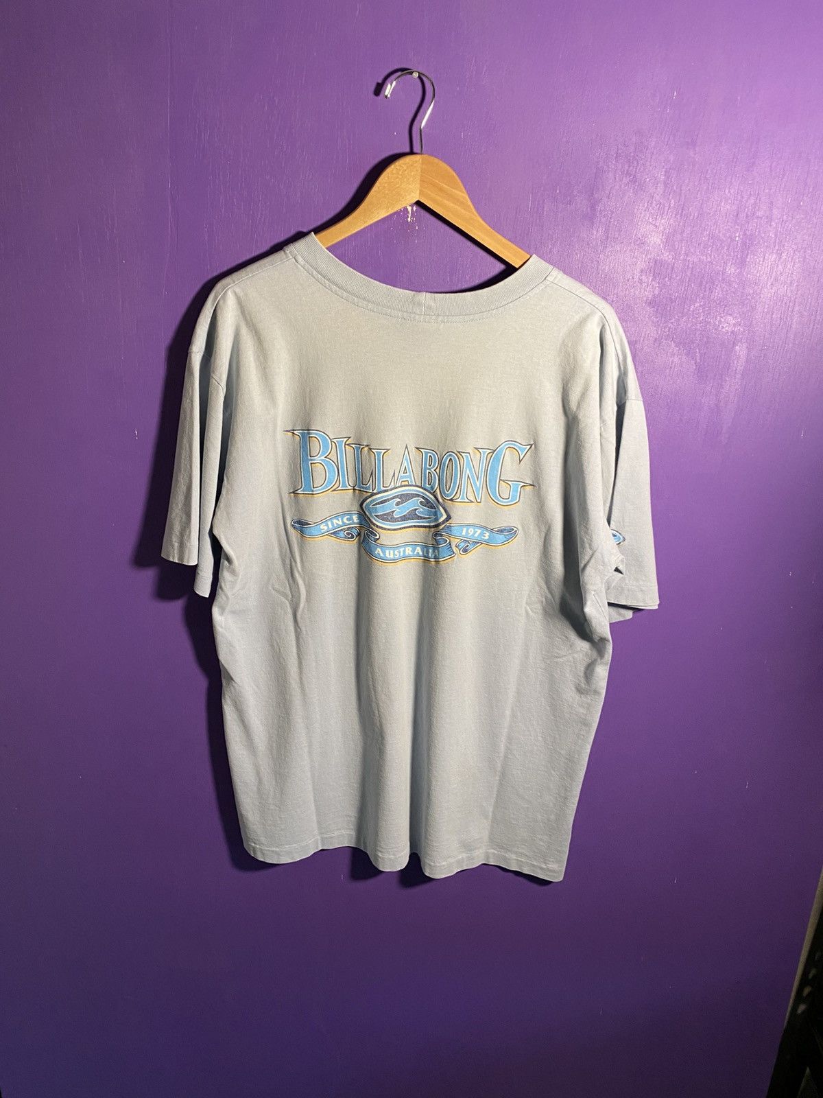 Billabong Vintage 90s Billabong australia faded mullet tee Size US XL / EU 56 / 4 - 2 Thumbnail