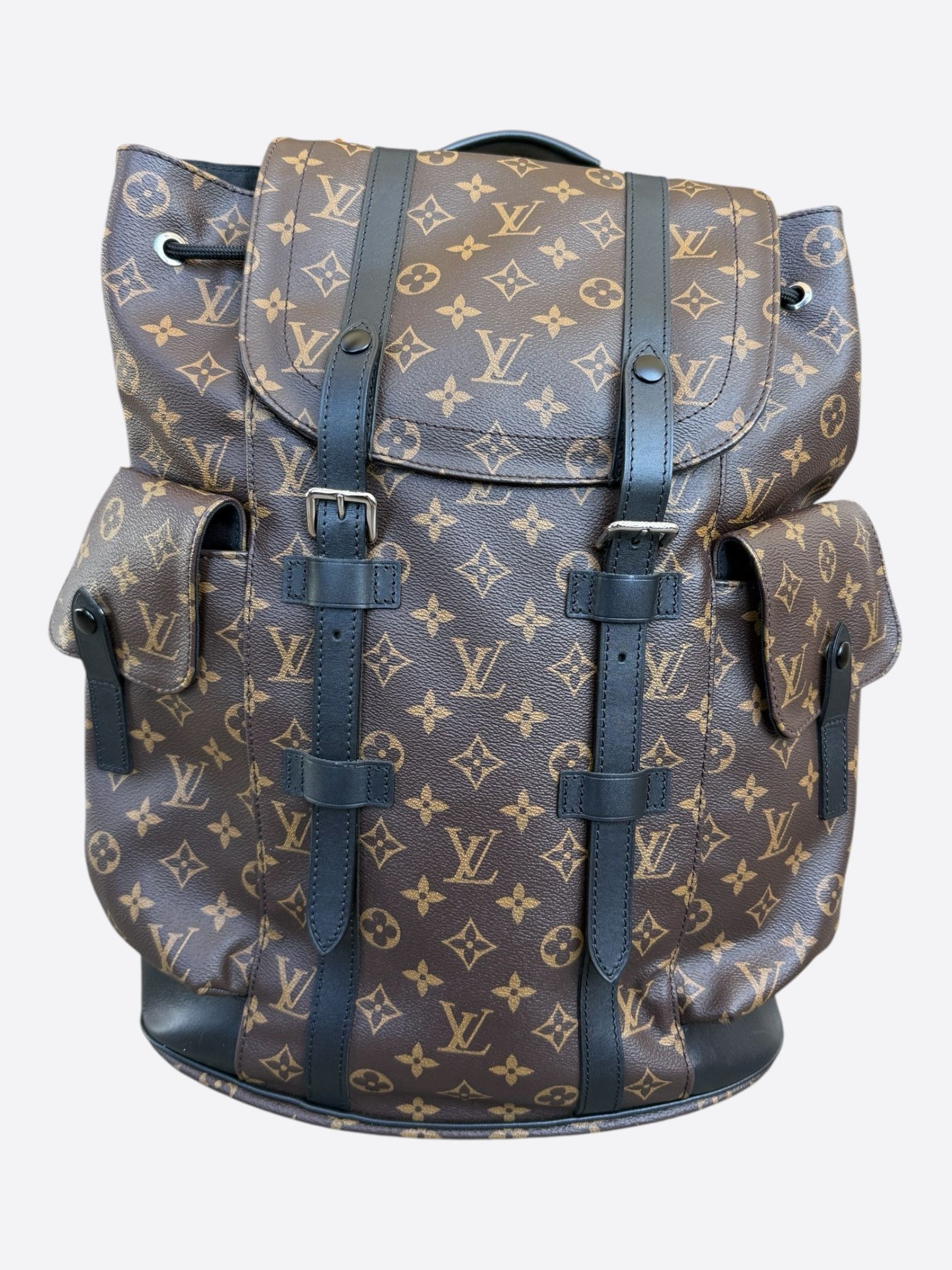 Louis Vuitton Louis Vuitton Brown Macassar Monogram Christopher Backpack Size ONE SIZE - 1 Thumbnail