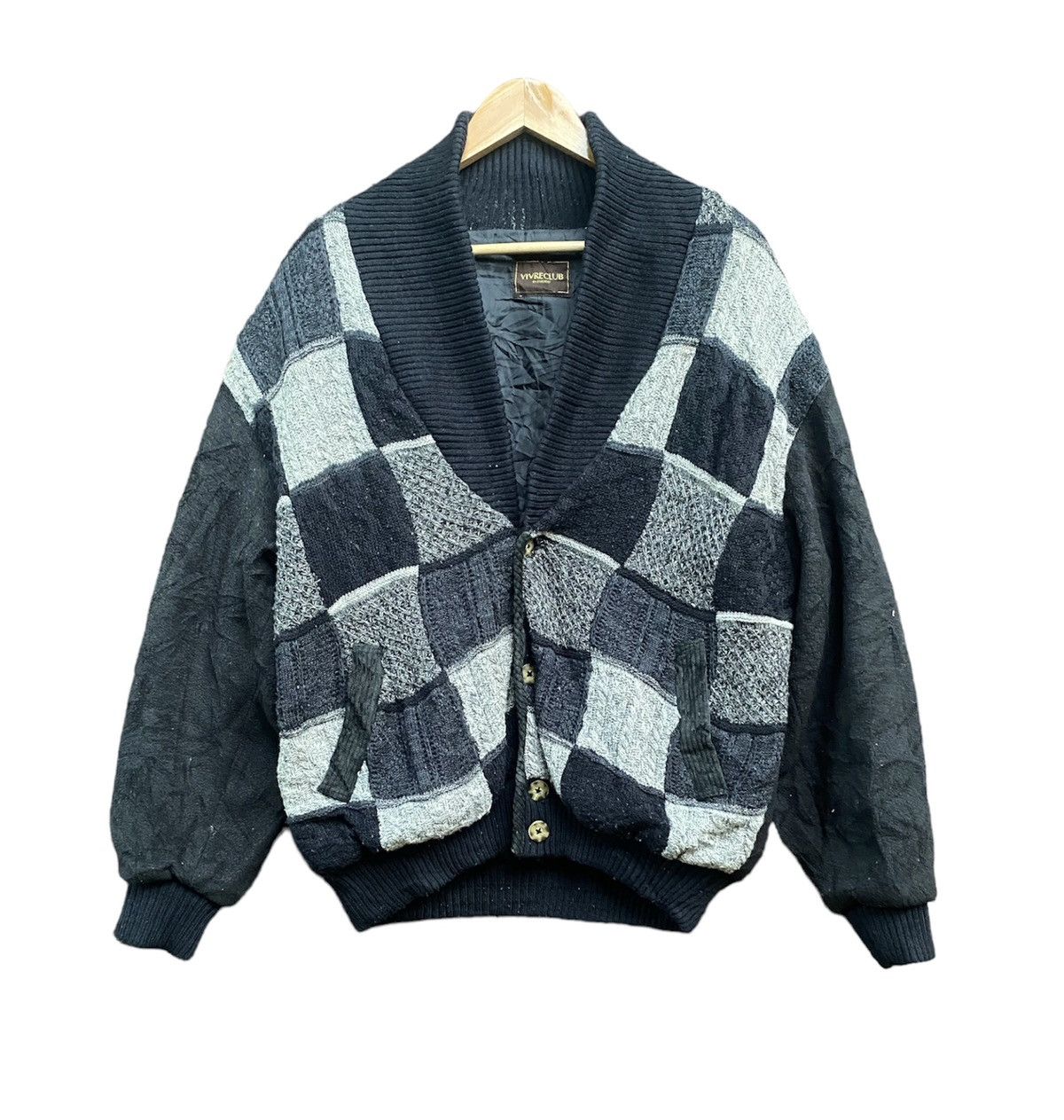 Japanese Brand × Vintage Vintage Vivreclub inspired Issey miyake button Jacket Size US M / EU 48-50 / 2 - 1 Thumbnail