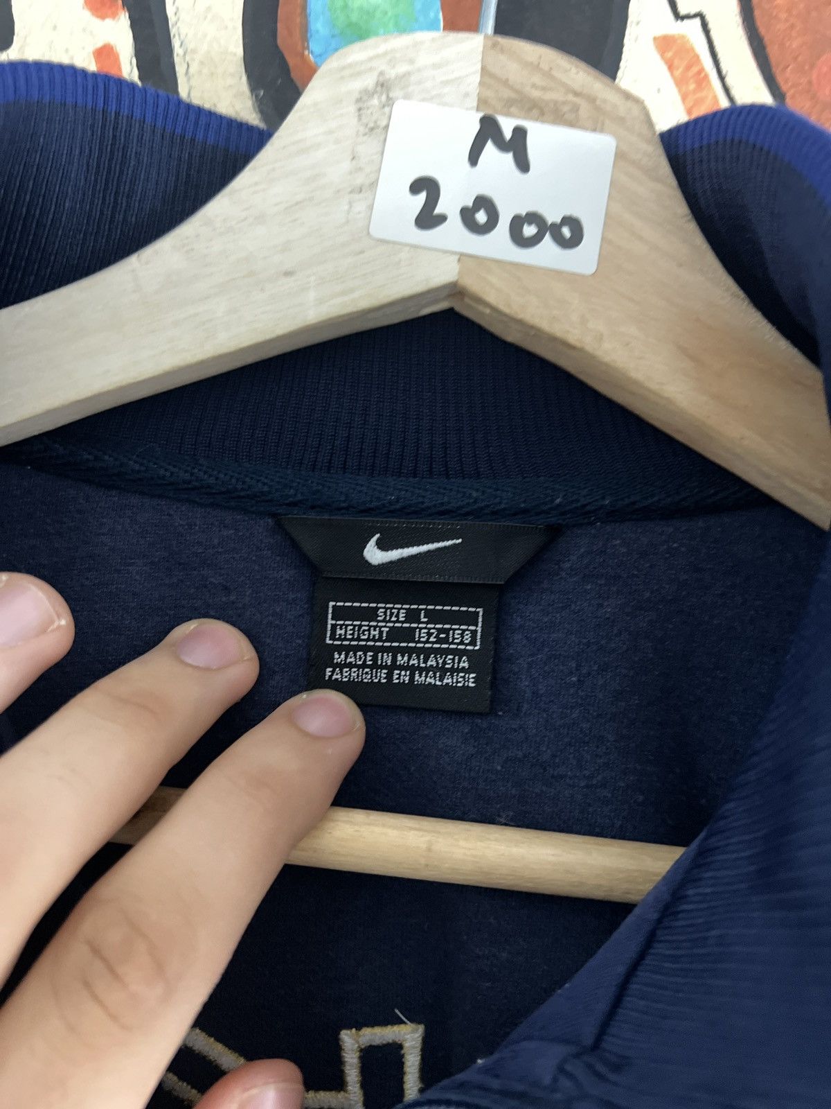 Nike Nike Vintage Zip Up Size US S / EU 44-46 / 1 - 3 Thumbnail