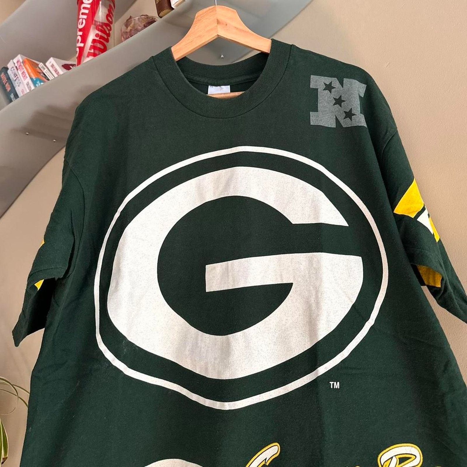 Salem Sportswear × Vintage Vintage 1994 Green Bay Packers Shirt Size US L / EU 52-54 / 3 - 2 Thumbnail