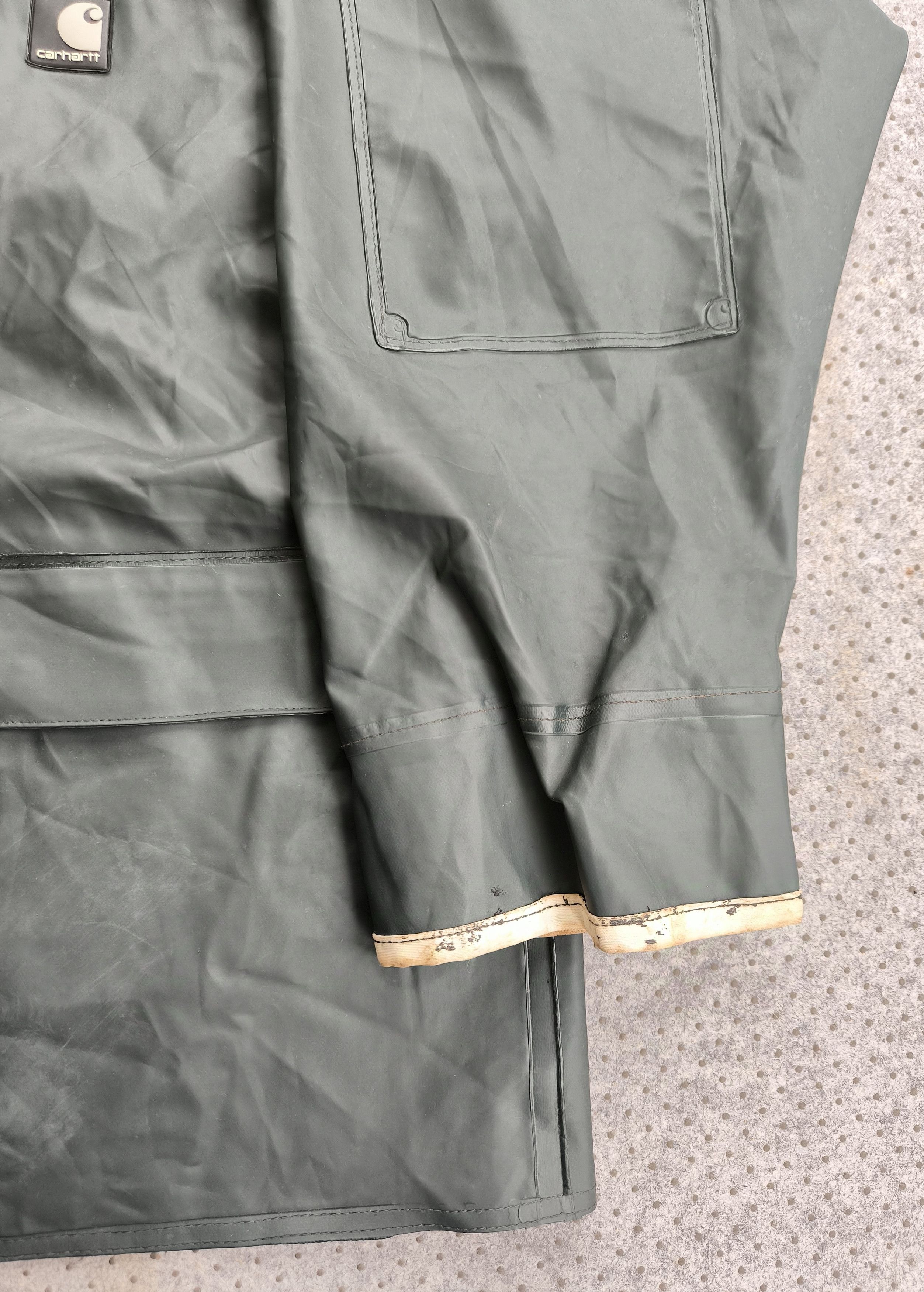 Carhartt CARHARTT Polyvinyl Chloride hoodie rain jacket Size US L / EU 52-54 / 3 - 3 Thumbnail
