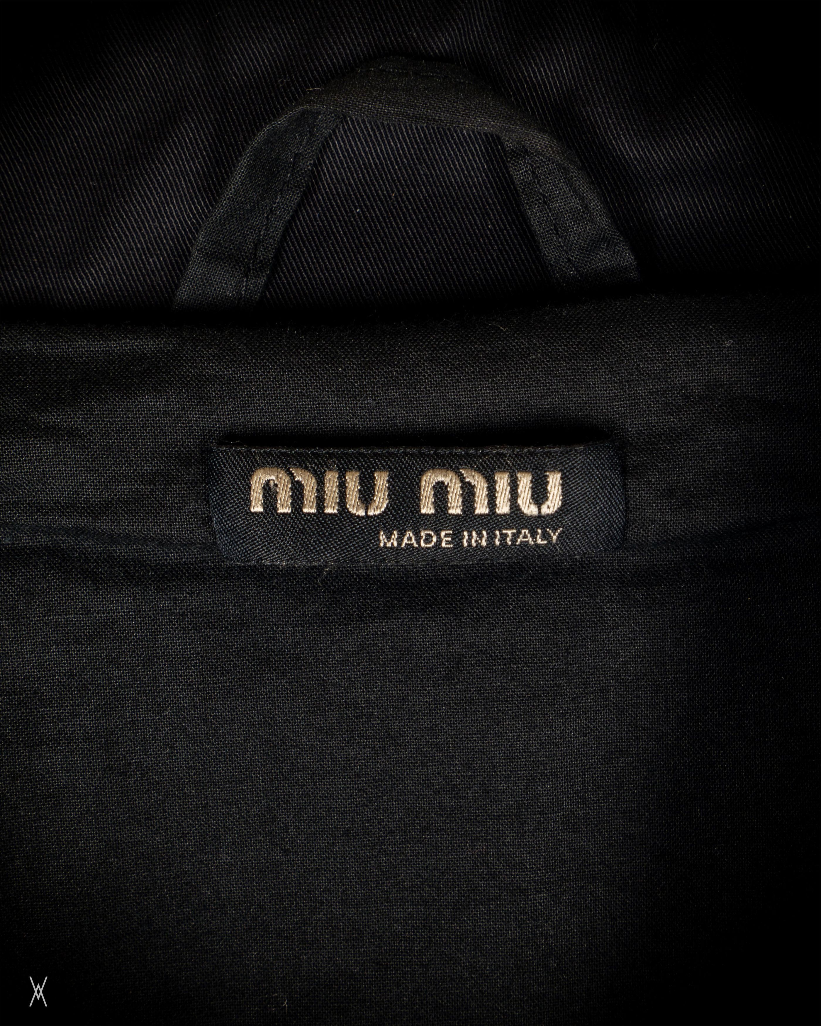 Miu Miu Vintage Miu Miu double-breasted trench coat Size US M / EU 48-50 / 2 - 3 Thumbnail