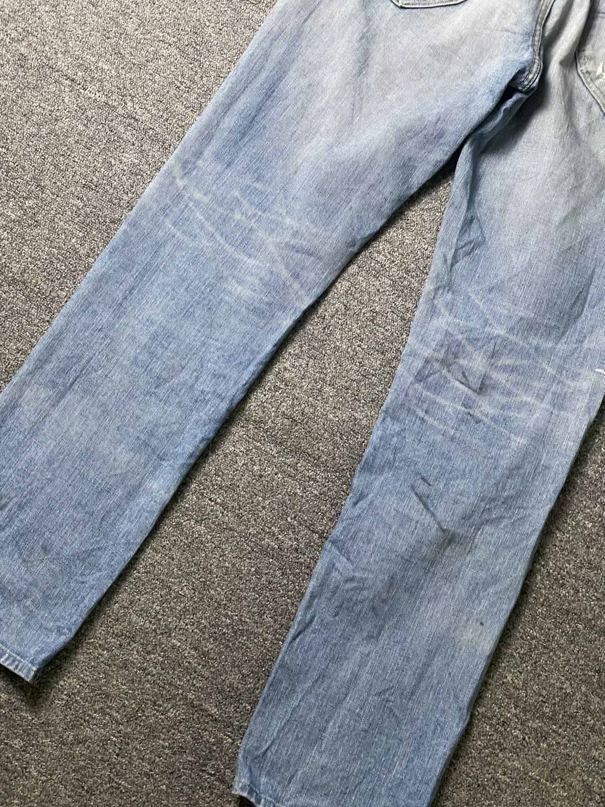 Lee × Vintage Vintage LEE x American Riders Distressed Denim (103) Size US 30 / EU 46 - 10 Thumbnail