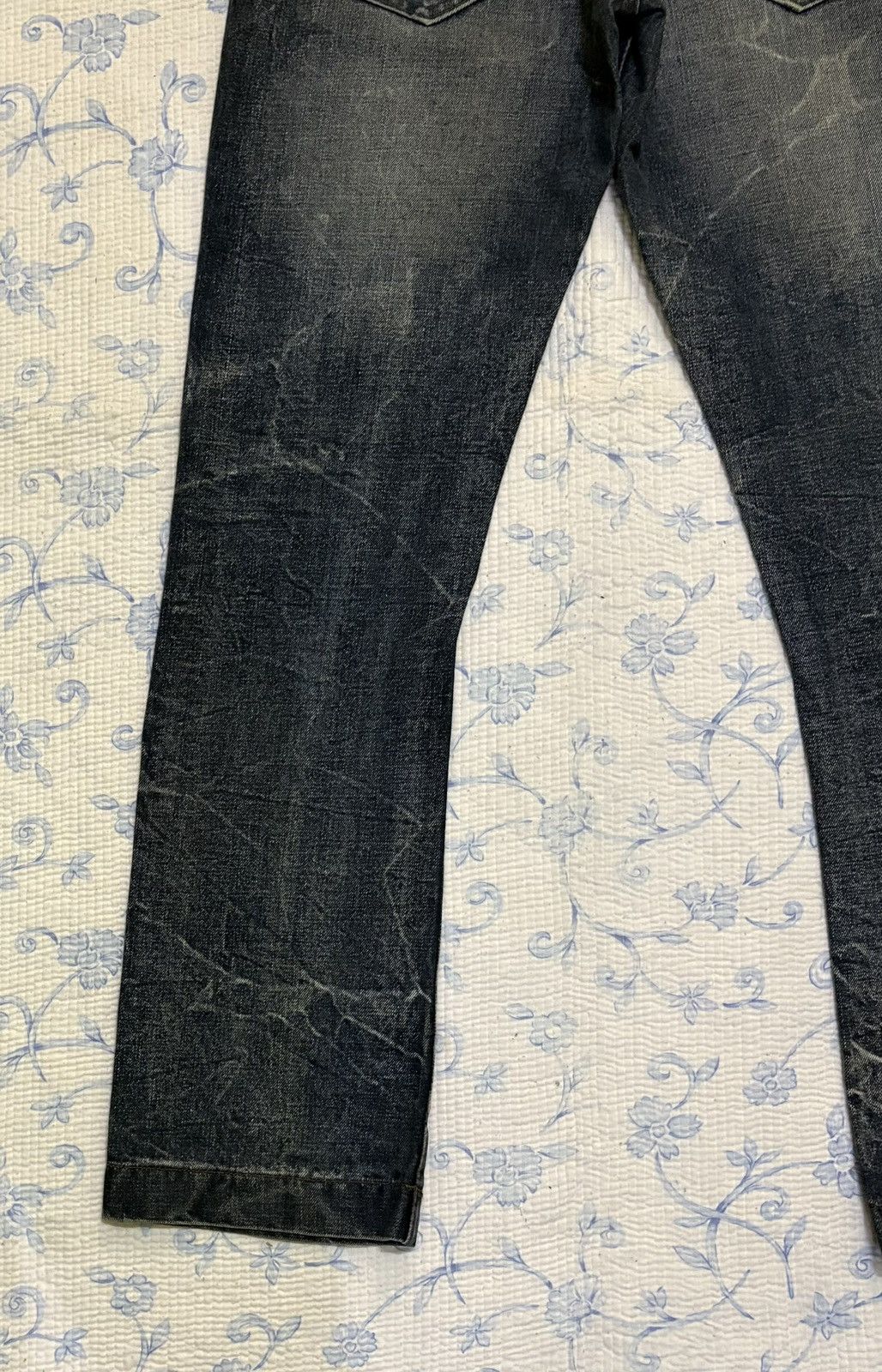 Global Work × Vintage Japanese Global Work Streetwear Flared Distressed Denim Size US 32 / EU 48 - 12 Thumbnail