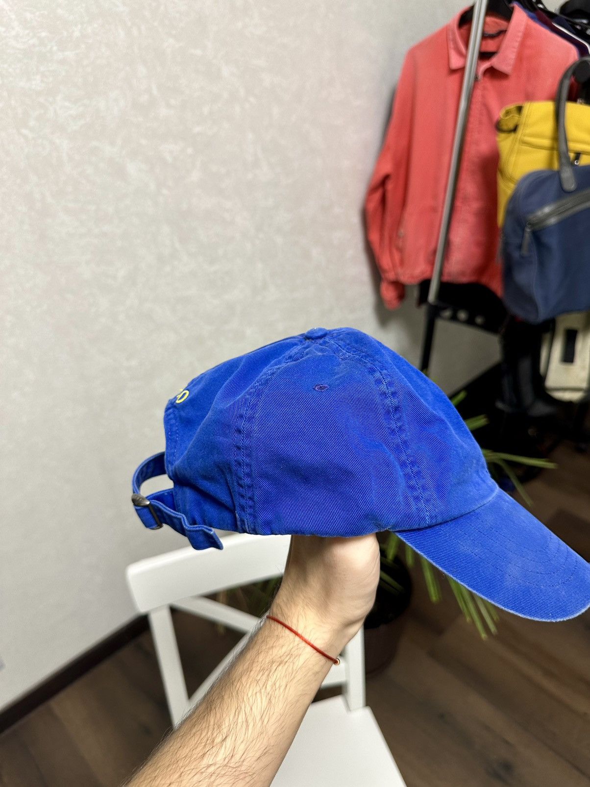 Polo Ralph Lauren Vintage Polo Ralph Lauren Distressed Blue Cap Size ONE SIZE - 6 Thumbnail