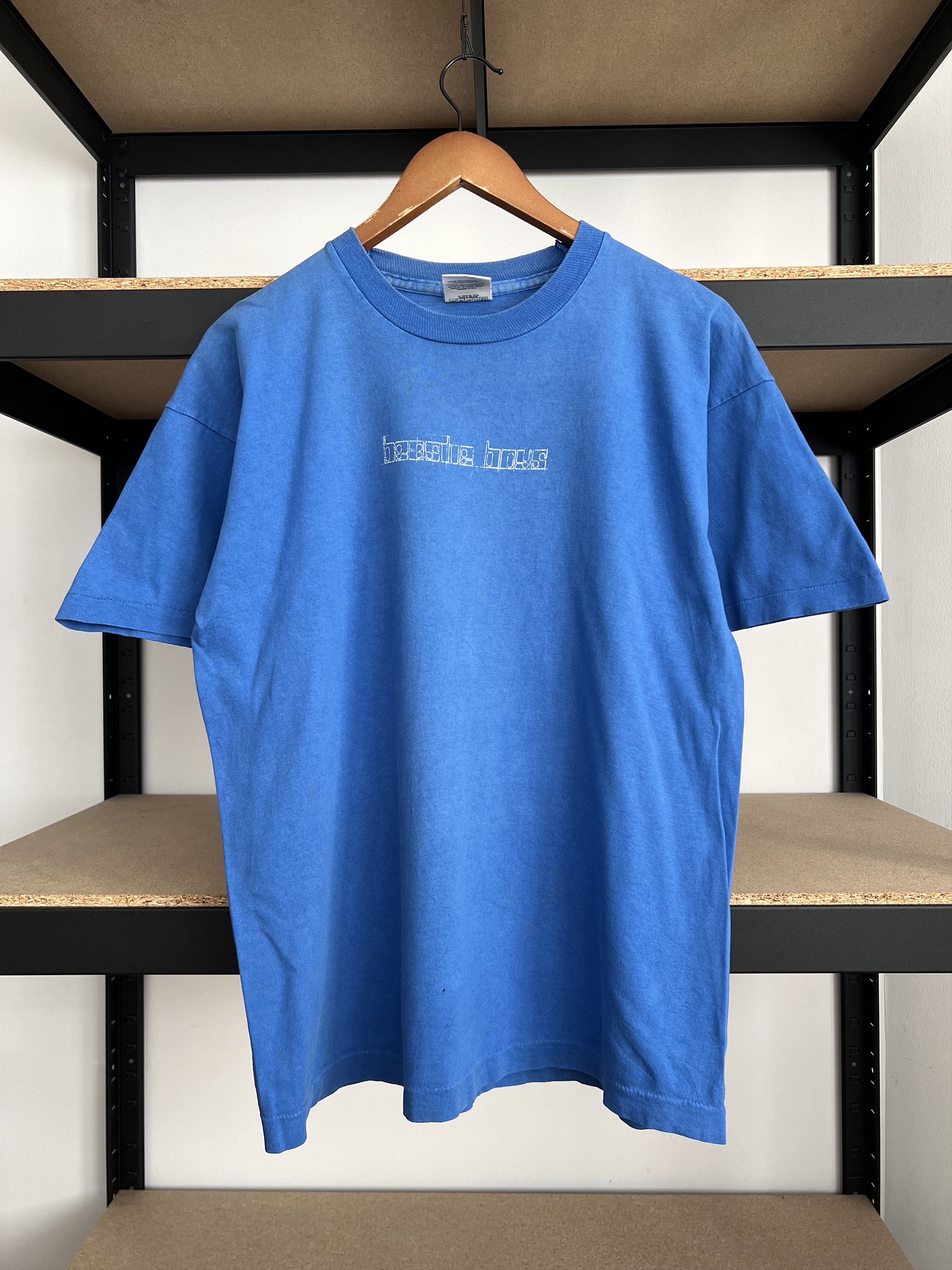 Band Tees Vintage 90s Beastie Boys Hello Nasty Blue T-shirt Size US L / EU 52-54 / 3 - 1 Thumbnail