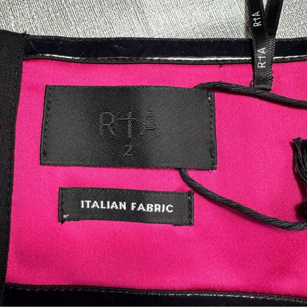 Rta NWT New RtA Noa Bandeau Hot Pink Top Italian Fabric Size 2 Size XS / US 0-2 / IT 36-38 - 6 Thumbnail