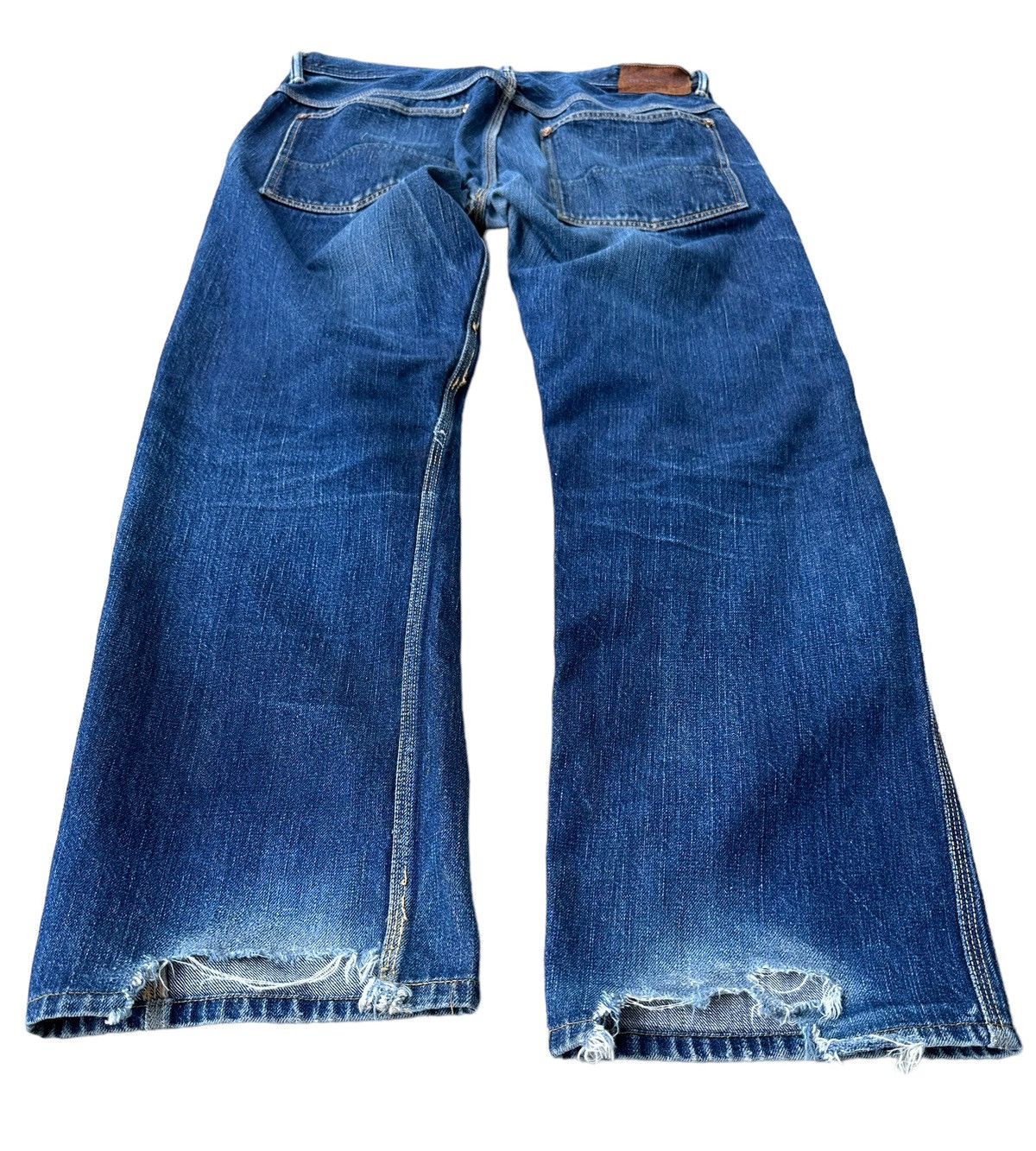 Japanese Brand × Vintage Vintage K&T H O’alls selvedge denim jeans Size US 32 / EU 48 - 6 Thumbnail
