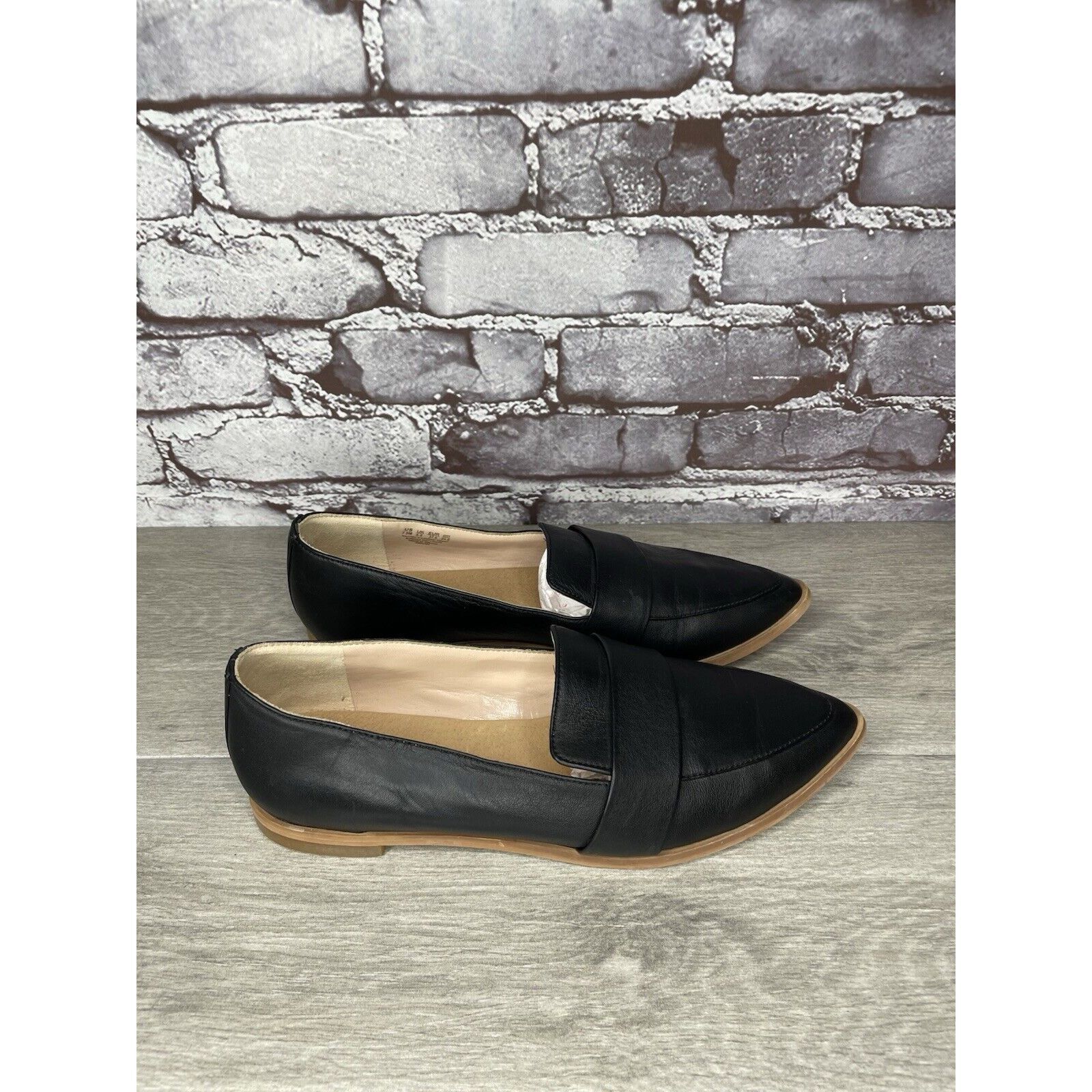Other Dr. Scholls Original Collection Ashah Black Leather Pointed Size US 7.5 / IT 37.5 - 19 Thumbnail