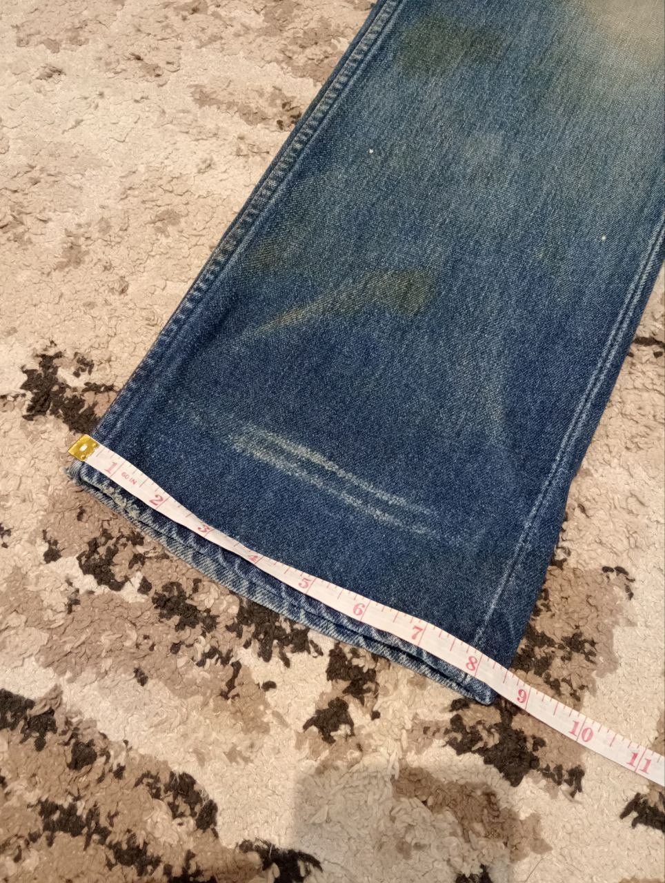 Wrangler VTG WRANGLER BLUE BELL BUTTON FLY WESTERN CUT JEANS Size US 32 / EU 48 - 19 Thumbnail