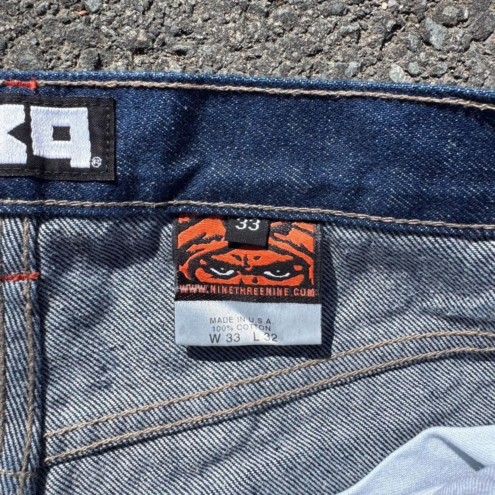 Other Vintage Deadstock 939 Jeans JNCO Dupe Super Baggy Size 33x32 Size US 33 - 6 Thumbnail