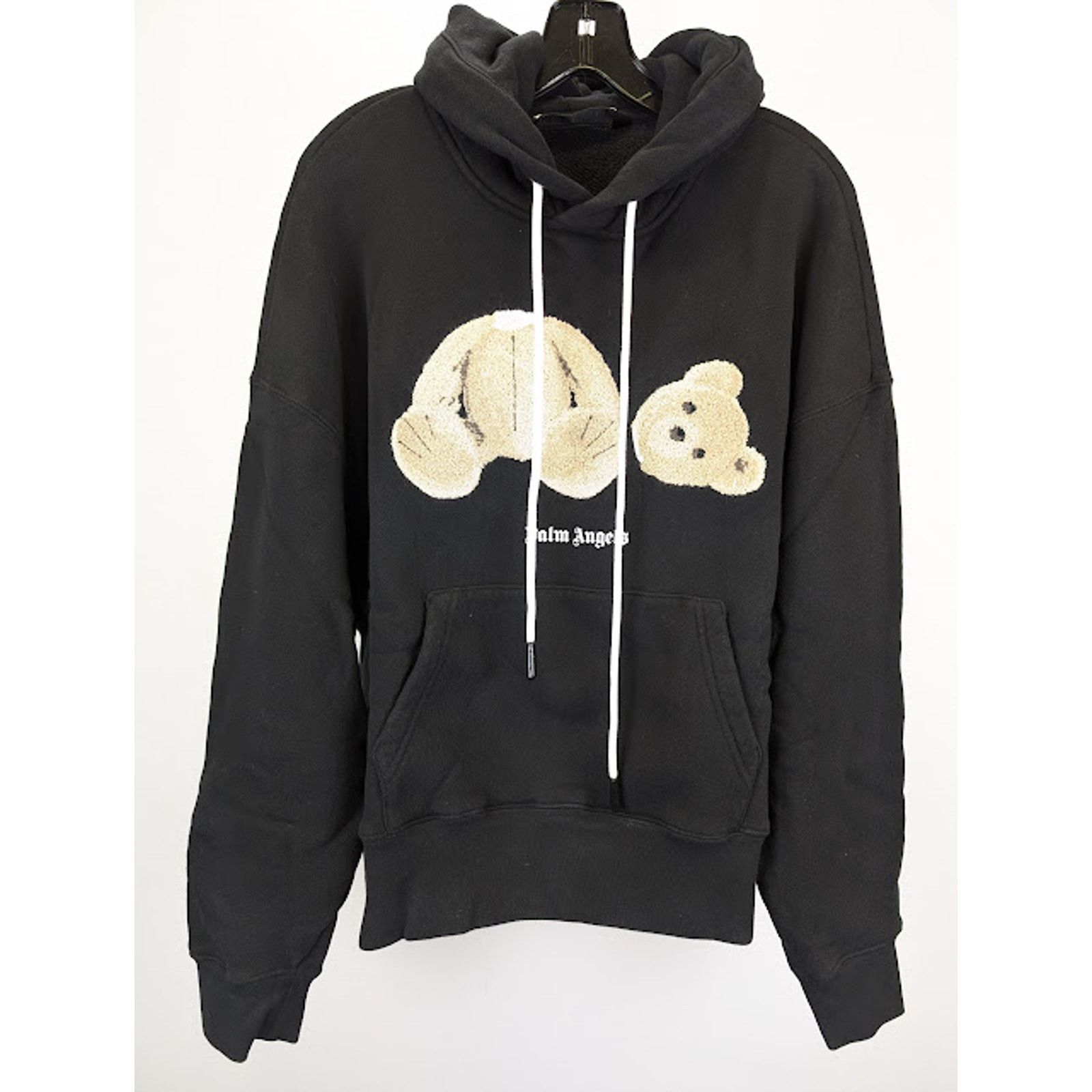 Palm Angels o1rshd1 Q:5 / PA Bear Hoody Hoodie in Black / Brown Size US L / EU 52-54 / 3 - 2 Thumbnail