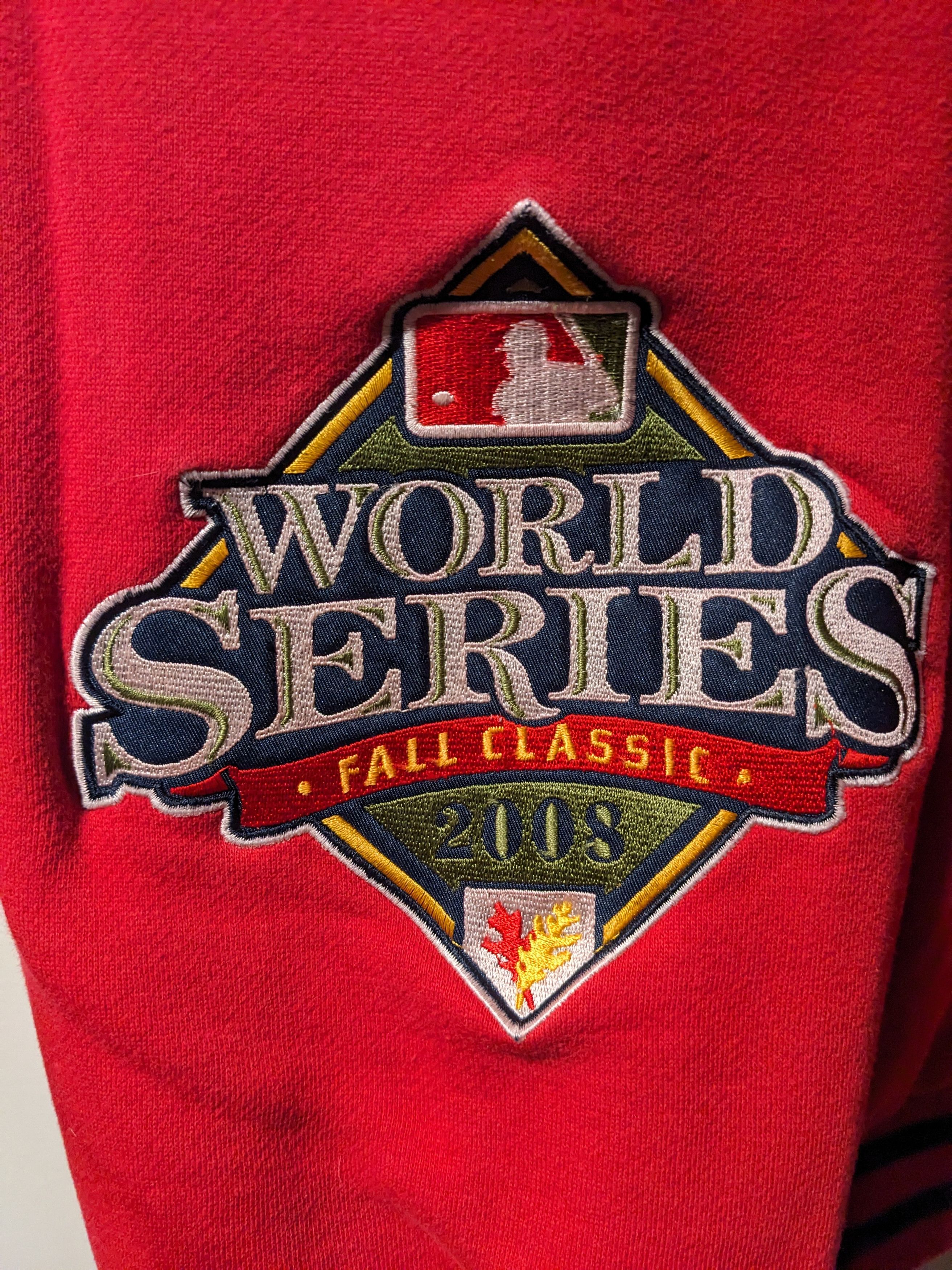 MLB × Vintage Vintage 2008 Phillies MLB Baseball World Series Jacket Size US XL / EU 56 / 4 - 5 Thumbnail