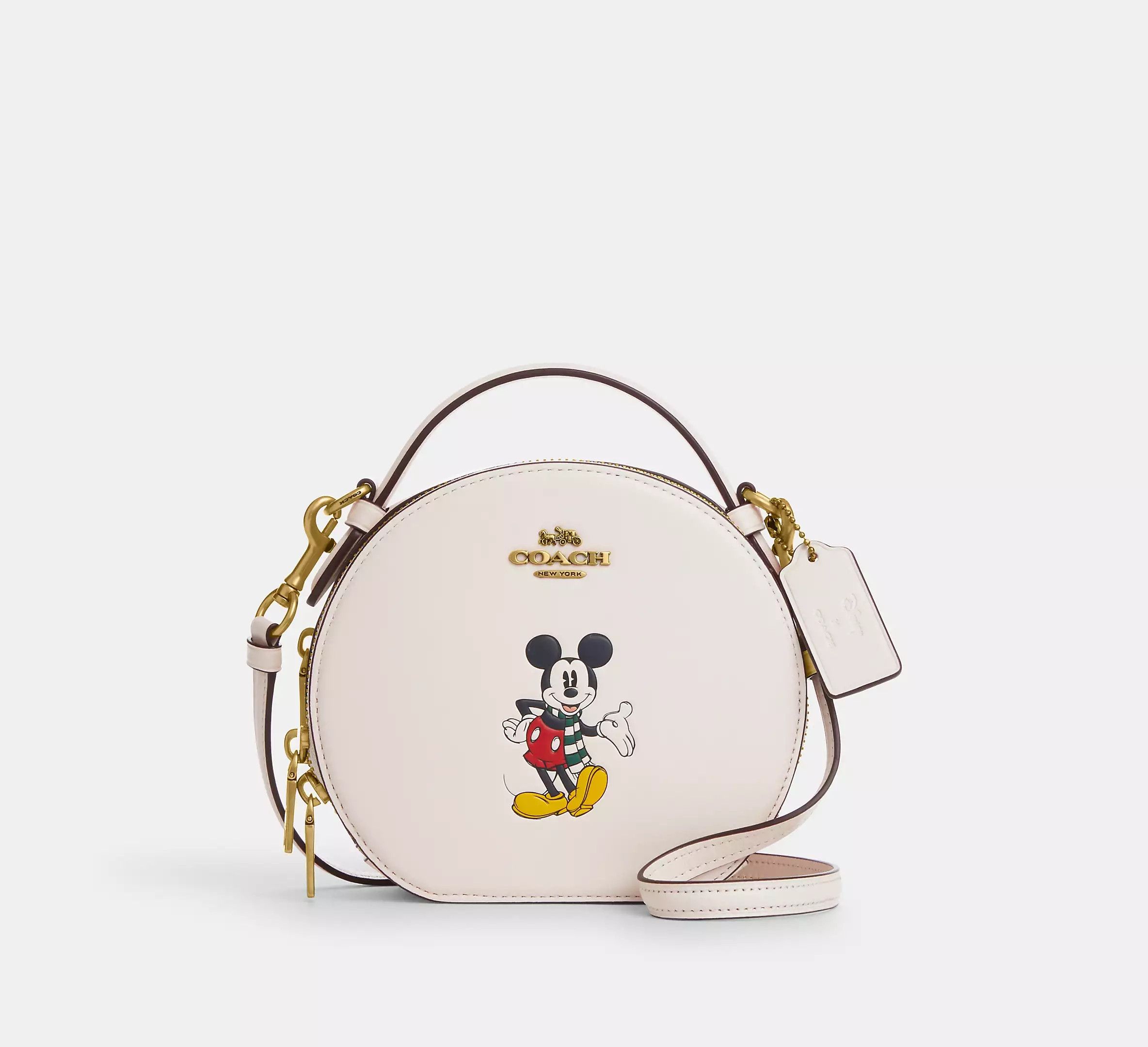 Disney X Coach Canteen Crossbody With Mickey Mouse CM856