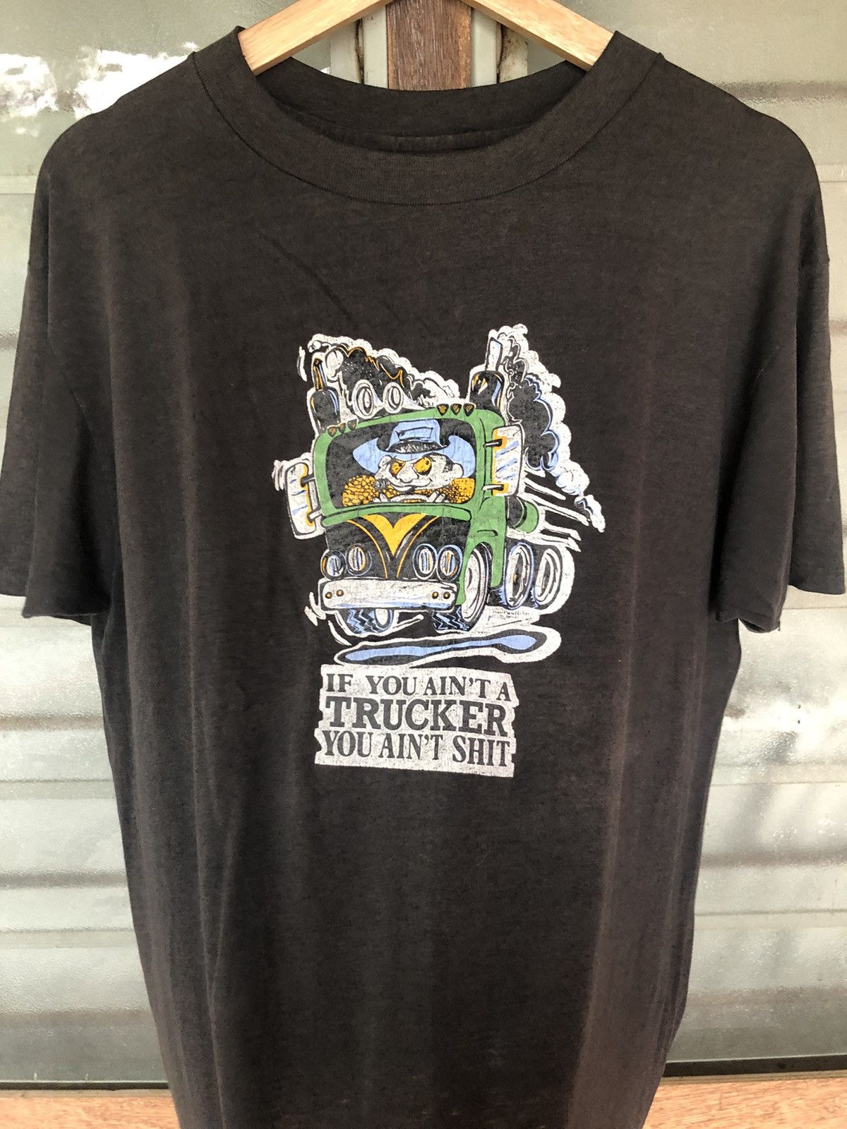Vintage Vintage 80's Trucker You Ain't Shirt Shirt Tee Size US XL / EU 56 / 4 - 12 Thumbnail
