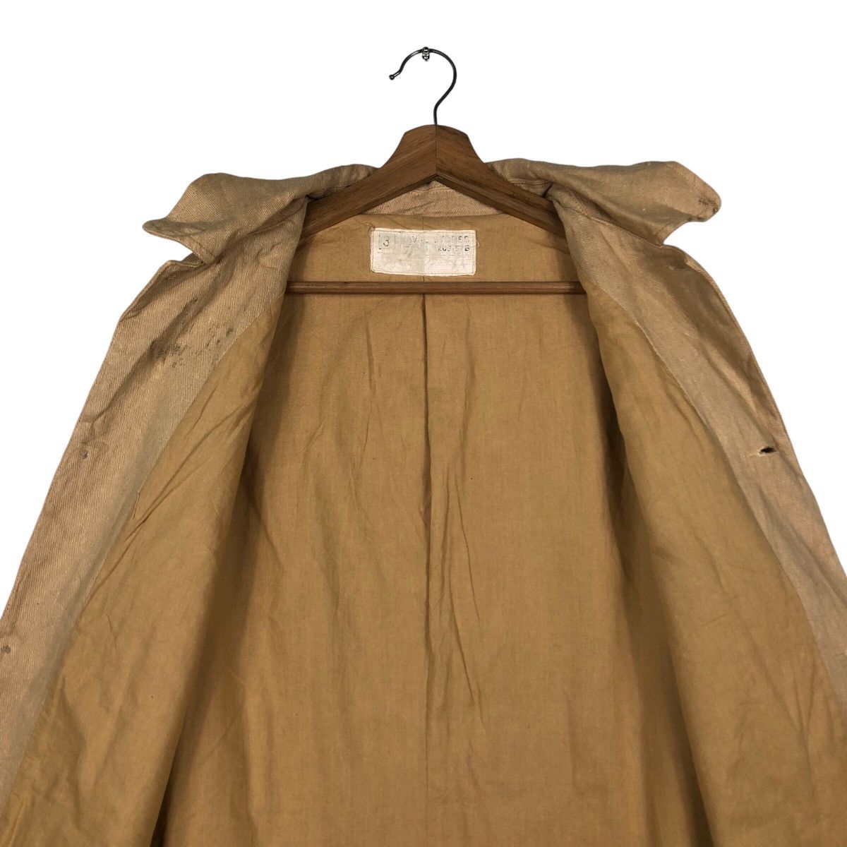 Japanese Brand 📌Vintage Duck Canvas Chore Work Jacket Button 45RPM Design Size US M / EU 48-50 / 2 - 15 Thumbnail
