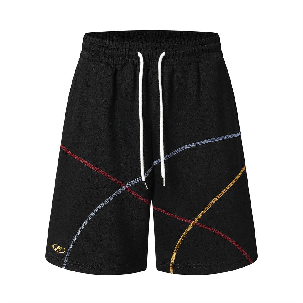 Japanese Brand Men's High-Street Style Irregular-Hem Loose-Fit Shorts Size US 32 / EU 48 - 1 Thumbnail