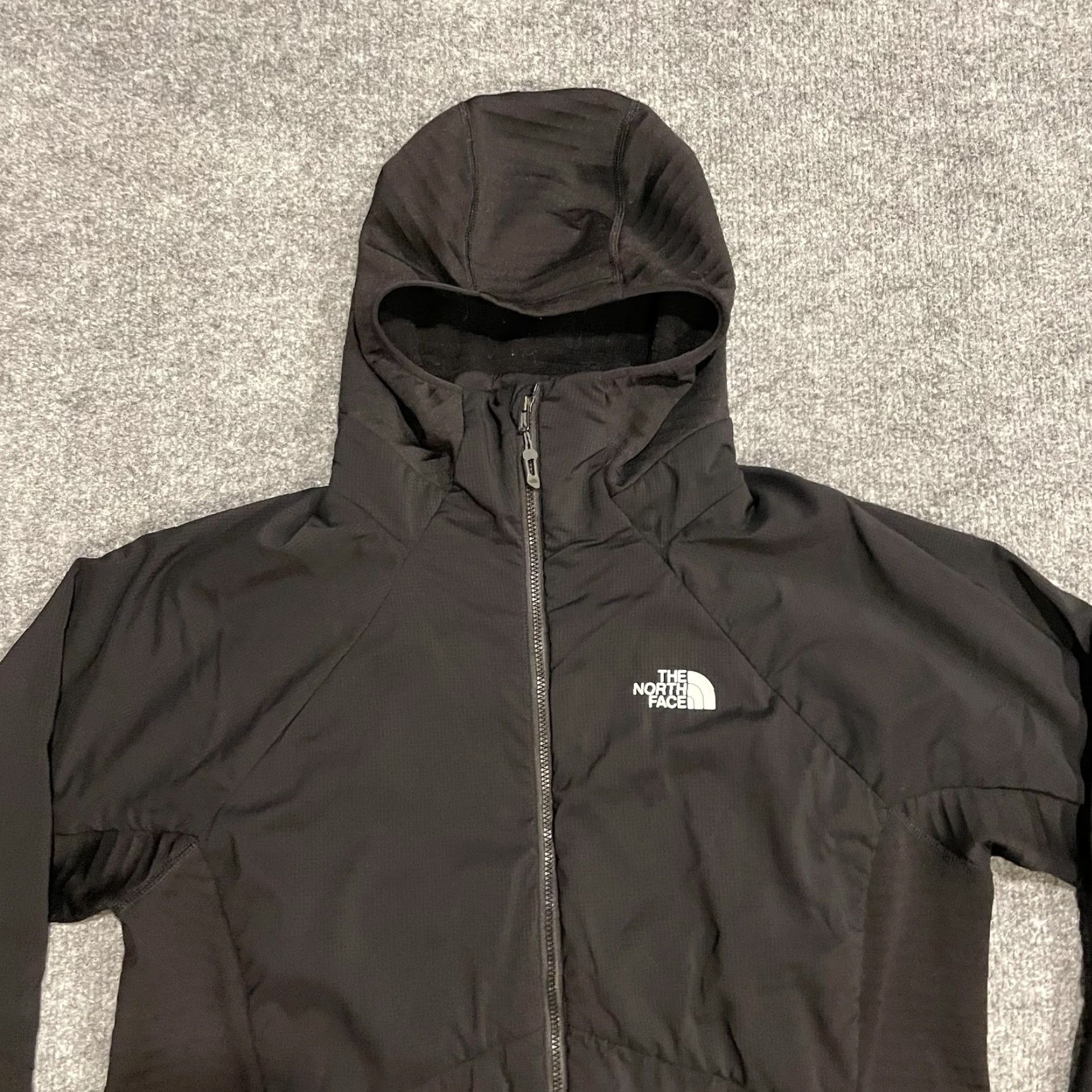 The North Face VINTAGE? No. The North Face Ventrix LT Fleece Hybrid Hoodie Jacket Womens L Black Full Zip Size L / US 10 / IT 46 - 4 Thumbnail