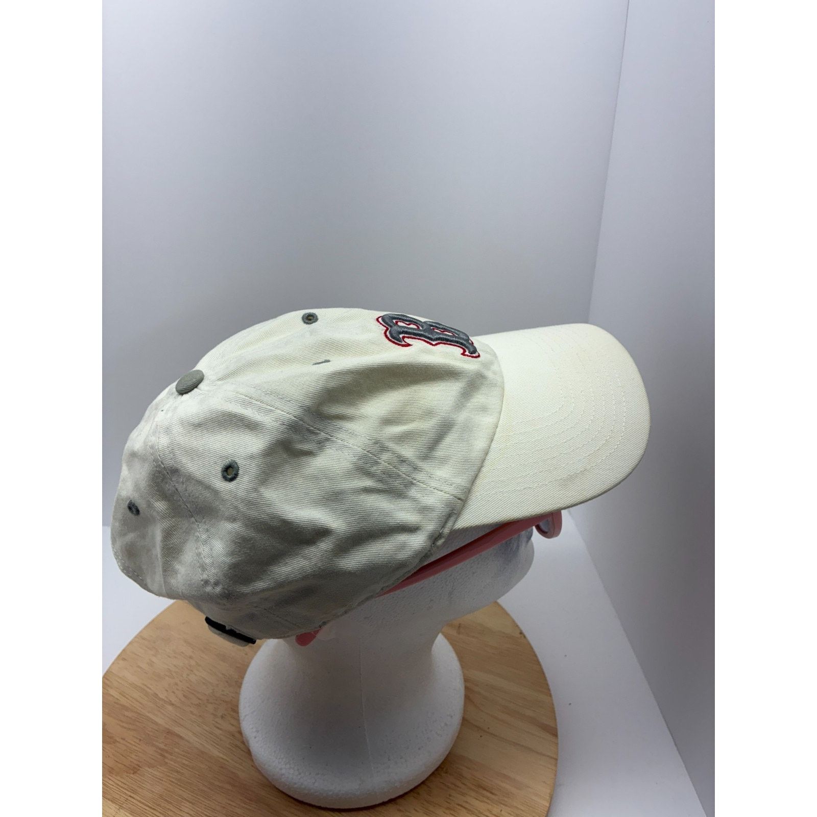 47 Brand ’47 Brand Boston Red Sox Cream Dad Hat Adjustable MLB Size ONE SIZE - 9 Thumbnail