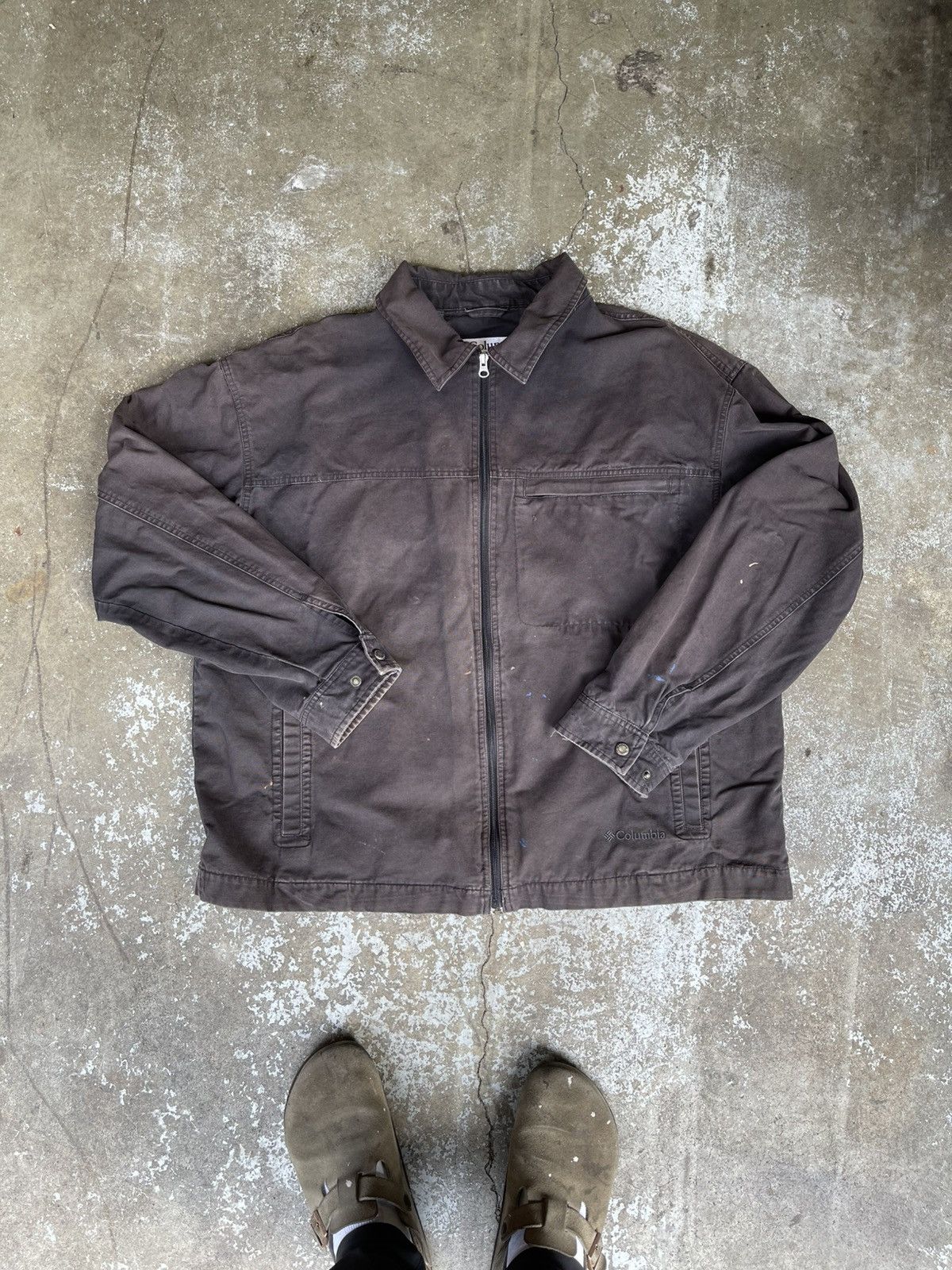 Columbia Vintage Columbia Detroit Style Jacket Workwear Size US XXL / EU 58 / 5 - 1 Thumbnail