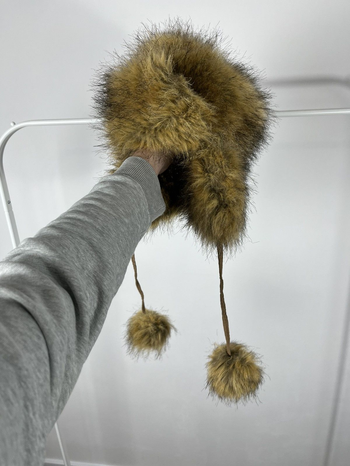 Vintage Vintage Streetwear Y2k Faux Fur Trapper Ushanka Hat Size OS Size ONE SIZE - 2 Thumbnail