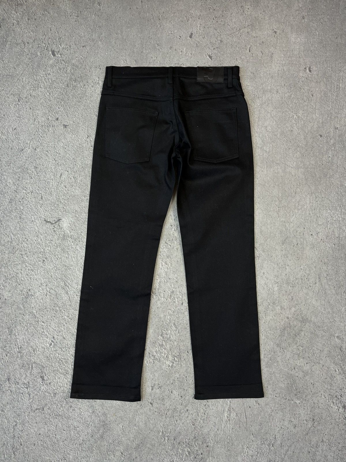 Jil Sander × Uniqlo J+ Jil Sander x Uniqlo Black Denim Jeans Size US 32 / EU 48 - 3 Thumbnail