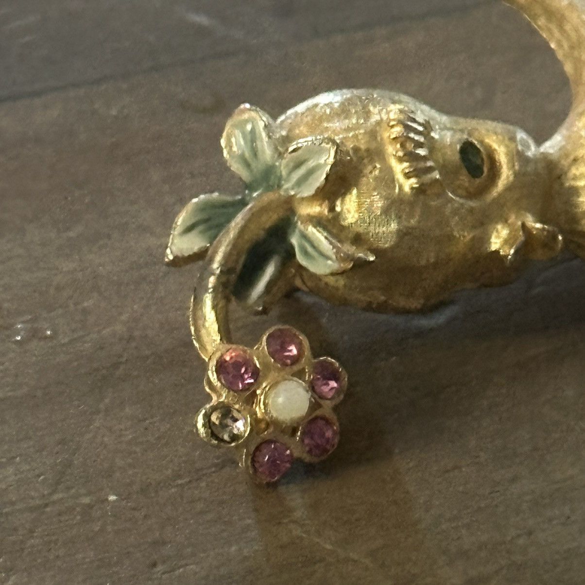 Vintage Vintage MYLU chick with flower brooch Size ONE SIZE - 2 Thumbnail
