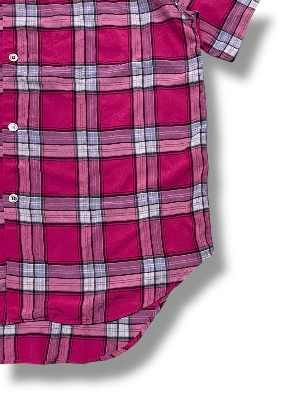 45rpm 45rpm Open Collar Plaid Shirt Size US L / EU 52-54 / 3 - 5 Thumbnail
