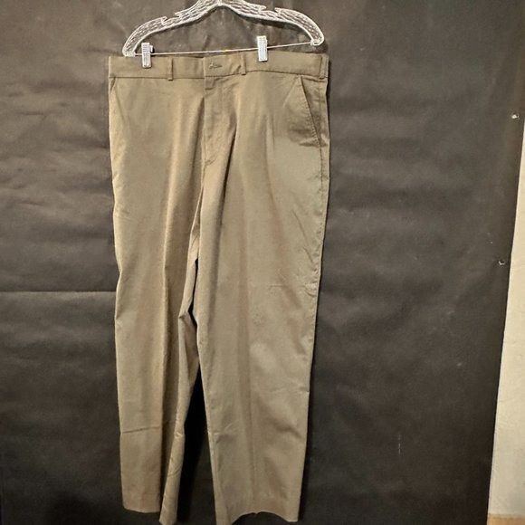 Orvis Orvis Slacks Pants Trousers Olive Green EUC Khaki Cotton Siz Size 38R - 2 Thumbnail
