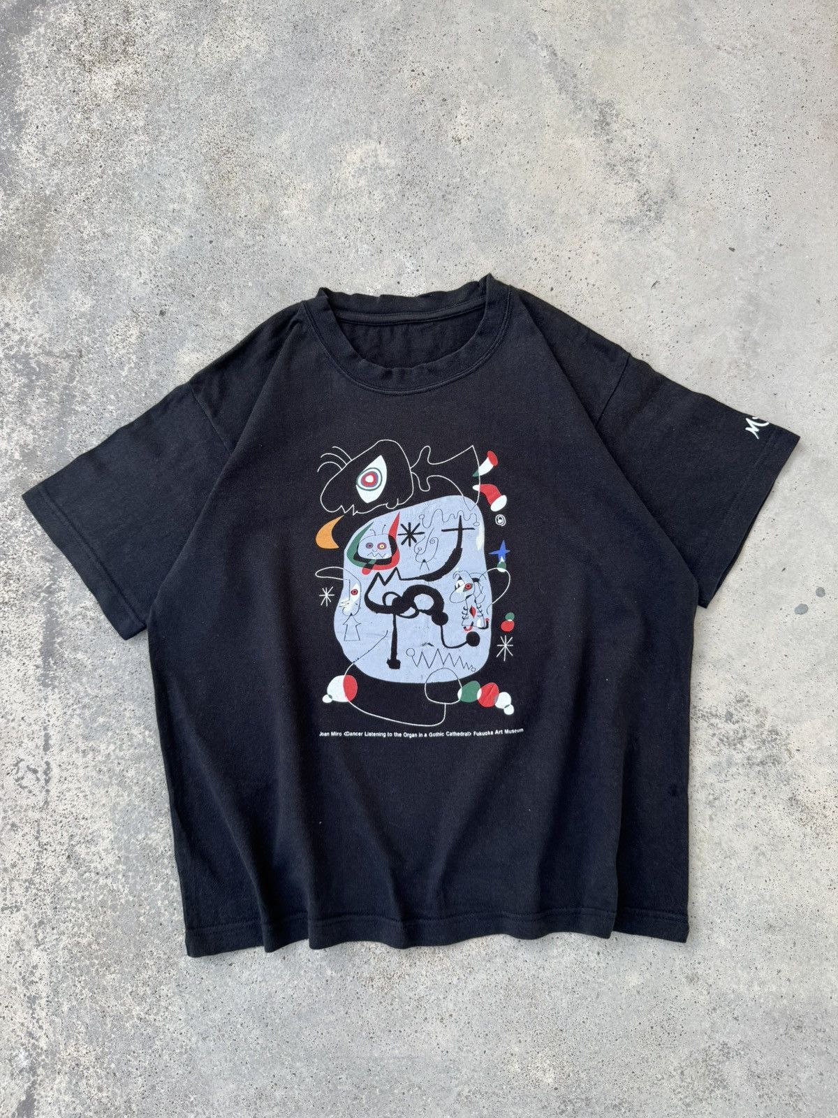 Vintage Archival Joan Miro Organ Gothic Cathedral Art Tees Size US M / EU 48-50 / 2 - 1 Thumbnail