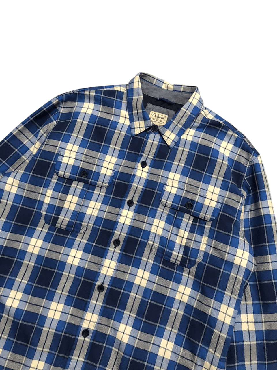 L.L. Bean L.L.Bean Blue Flannel Primaloft Shirt Quilted Jacket Size US L / EU 52-54 / 3 - 5 Thumbnail