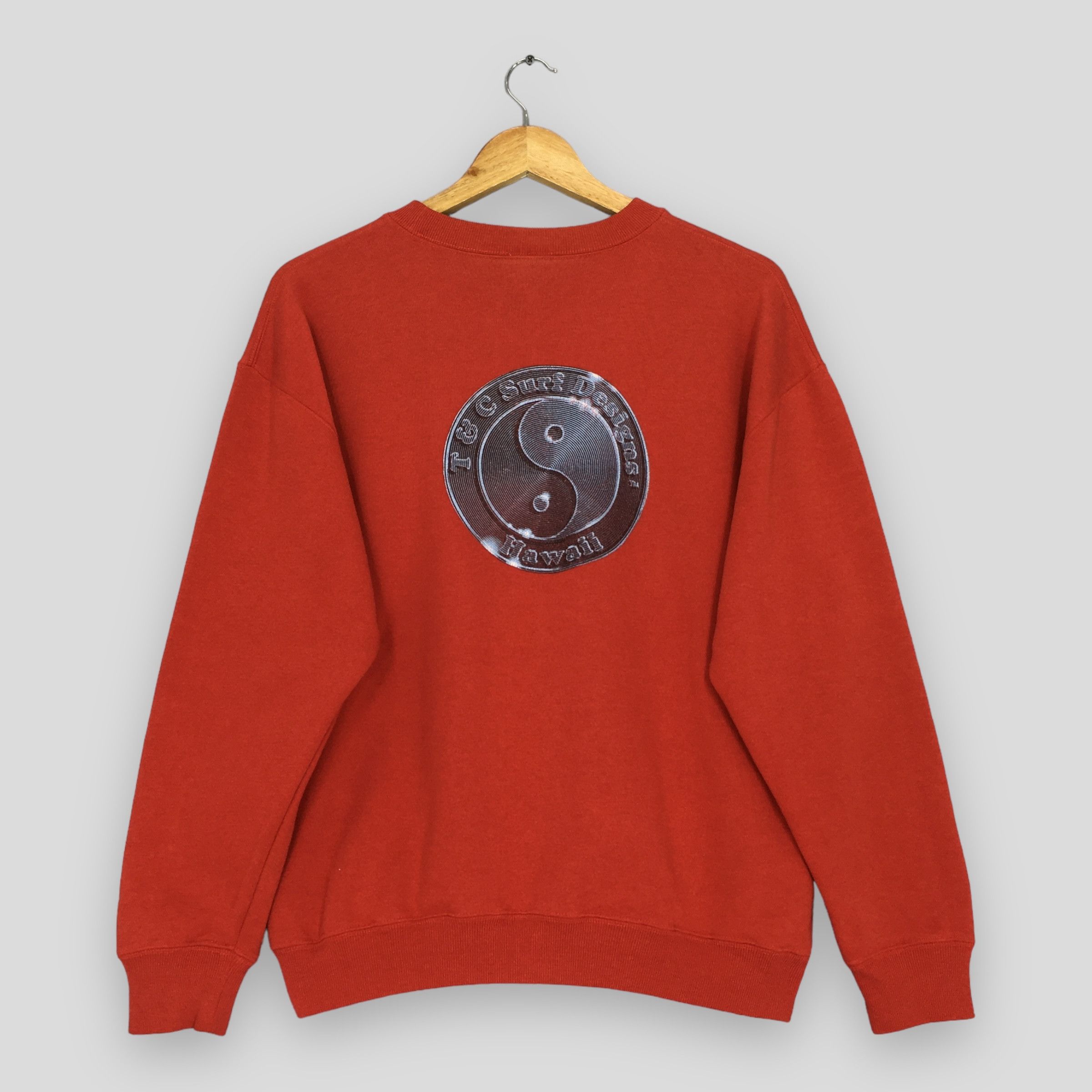Other Vintage 90s T&C Surf Designs Red Sweatshirt Medium Size US M / EU 48-50 / 2 - 1 Thumbnail