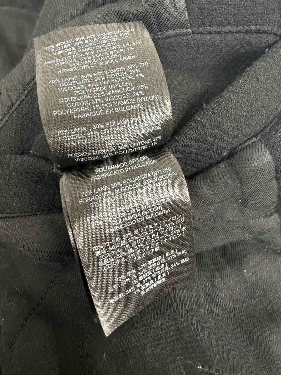 Dries Van Noten Dries Van Noten Black Wool Backzip Bomber Jacket Size US M / EU 48-50 / 2 - 12 Thumbnail