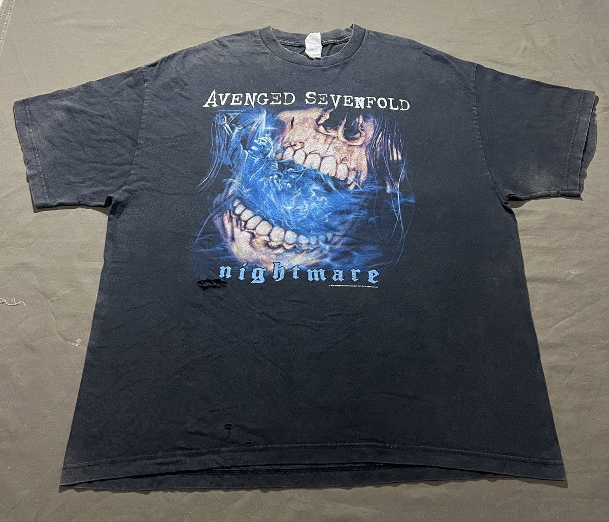 Band Tees Vintage Y2K Avenged Sevenfold A7X 2XL Thrashed Faded Metal Size US XXL / EU 58 / 5 - 2 Thumbnail
