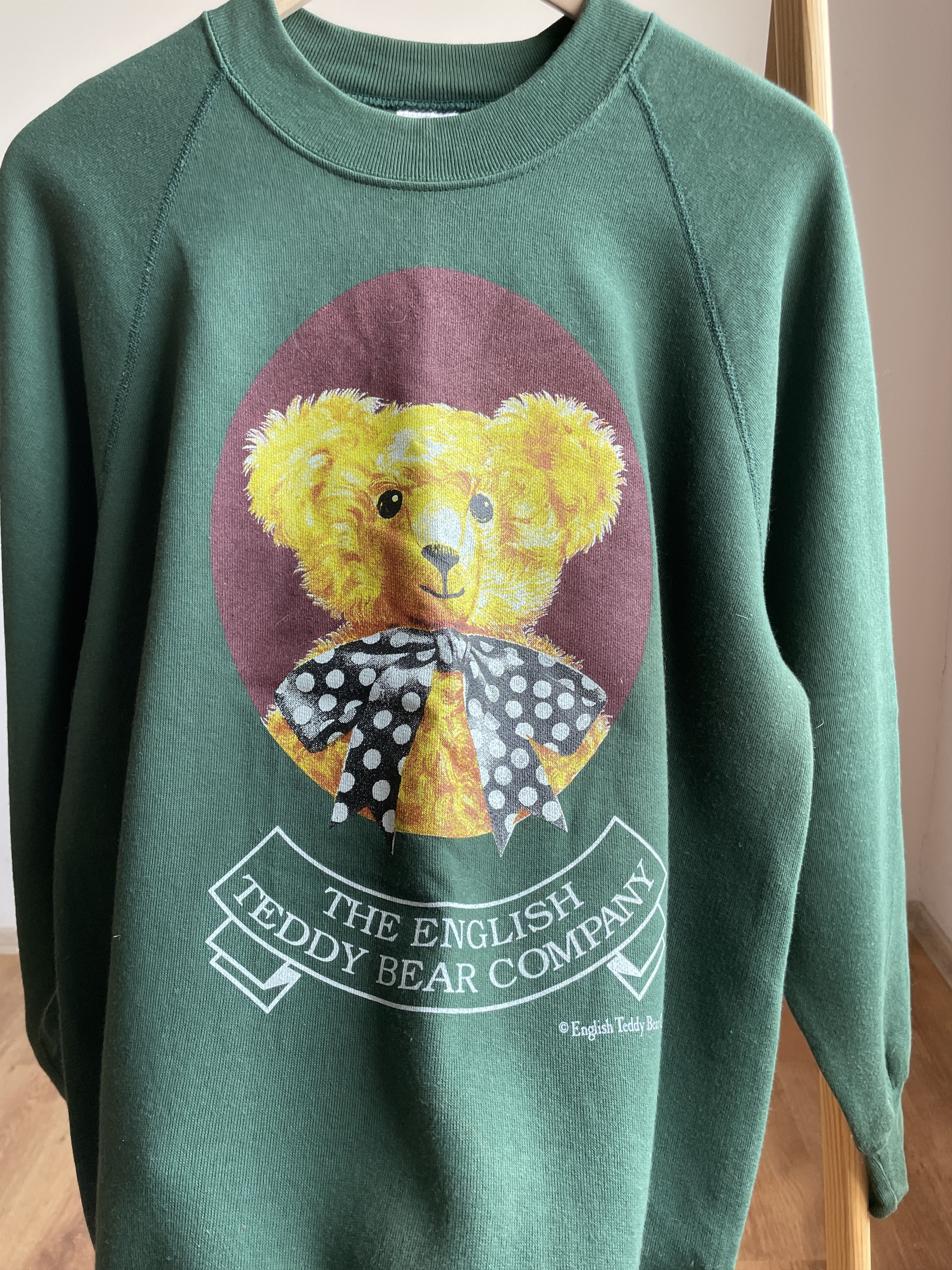 Vintage The English Teddy Bear Company Vintage 90's Sweatshirt Size US L / EU 52-54 / 3 - 4 Thumbnail