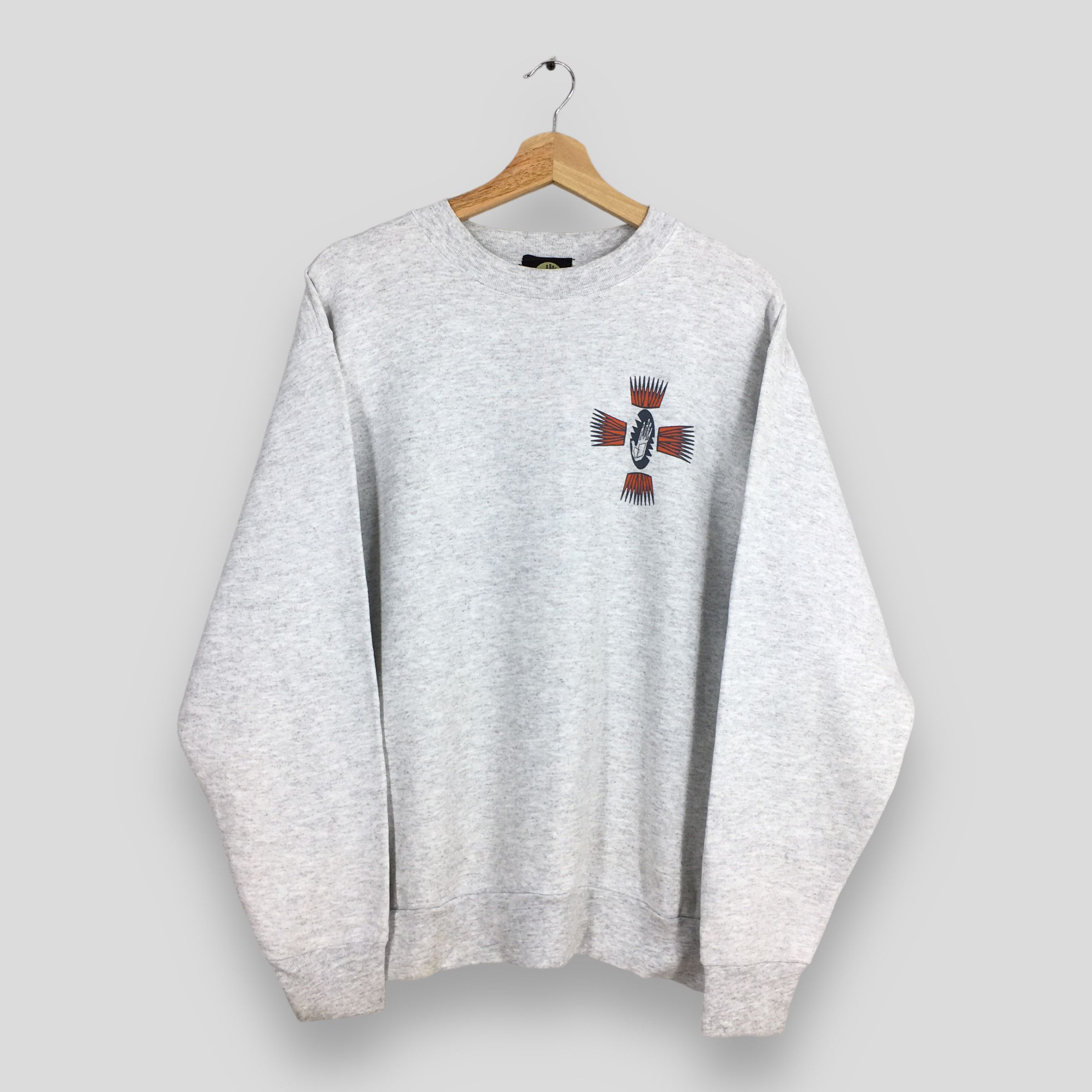 Body Glove × Vintage Vintage 90s Body Glove Surfing Gray Sweatshirt Medium Size US M / EU 48-50 / 2 - 1 Thumbnail