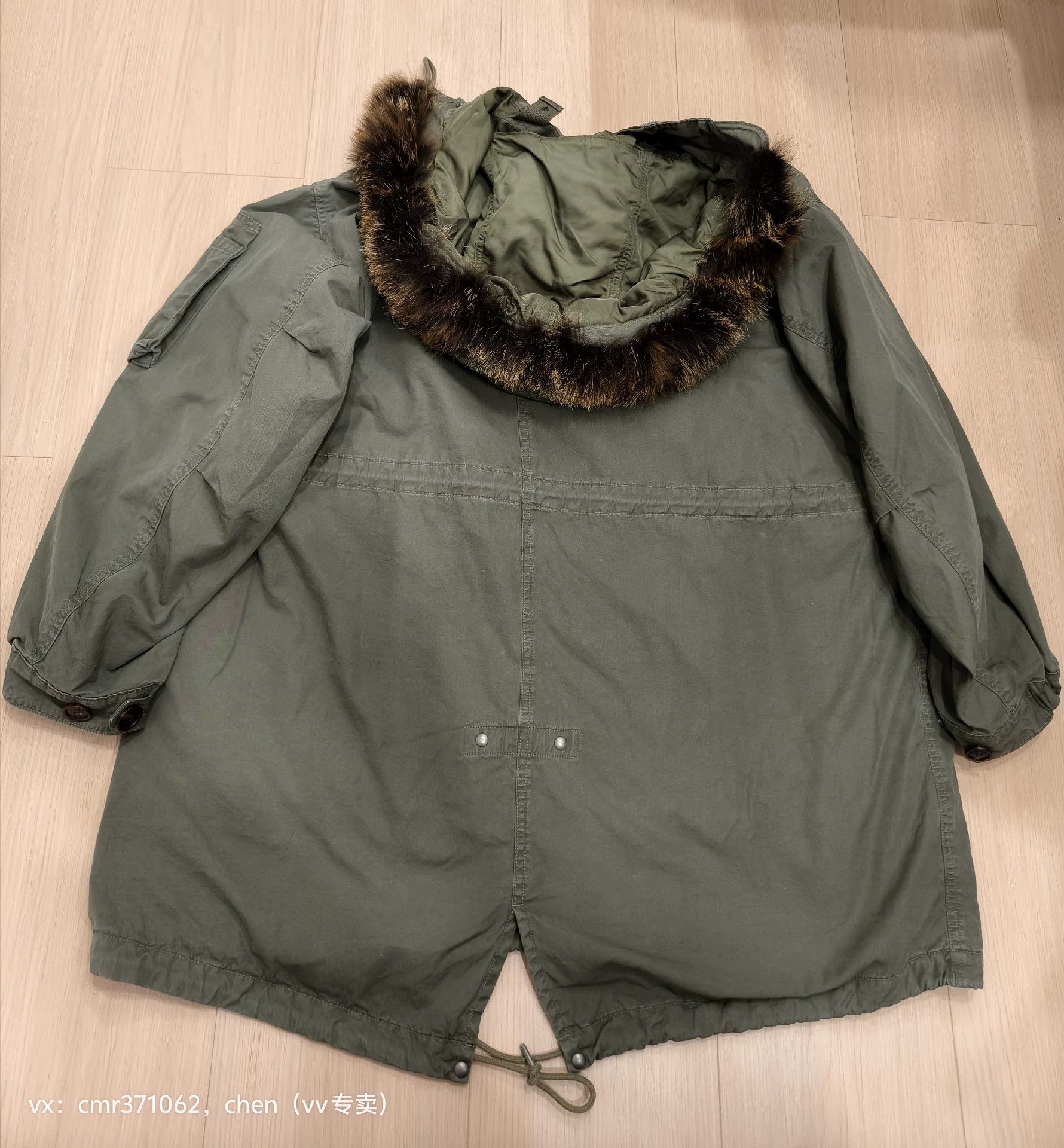 Visvim VISVIM 24AW SIX FIVE FISHTAIL PARKA (Green 1) Size US S / EU 44-46 / 1 - 6 Thumbnail