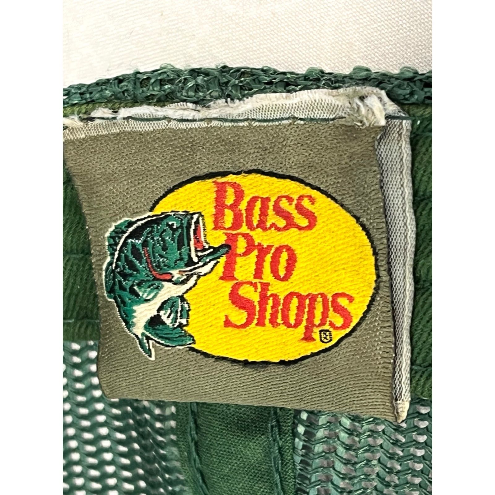 Bass Pro Shops Bass Pro Shops Trucker Hat Baseball Cap GUC OSFM SnapBack Green Baseball Cap Men One Size OSFM Size ONE SIZE - 5 Thumbnail