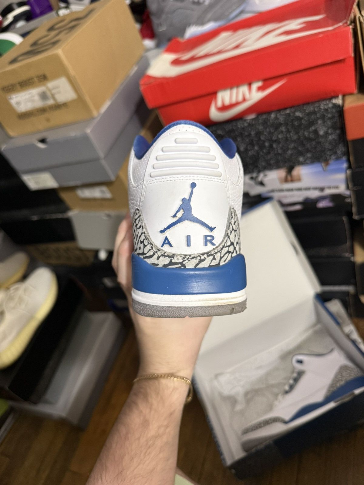 Jordan Brand Jordan retro 3 Wizard sz 9.5 Size US 9.5 / EU 42-43 - 4 Thumbnail