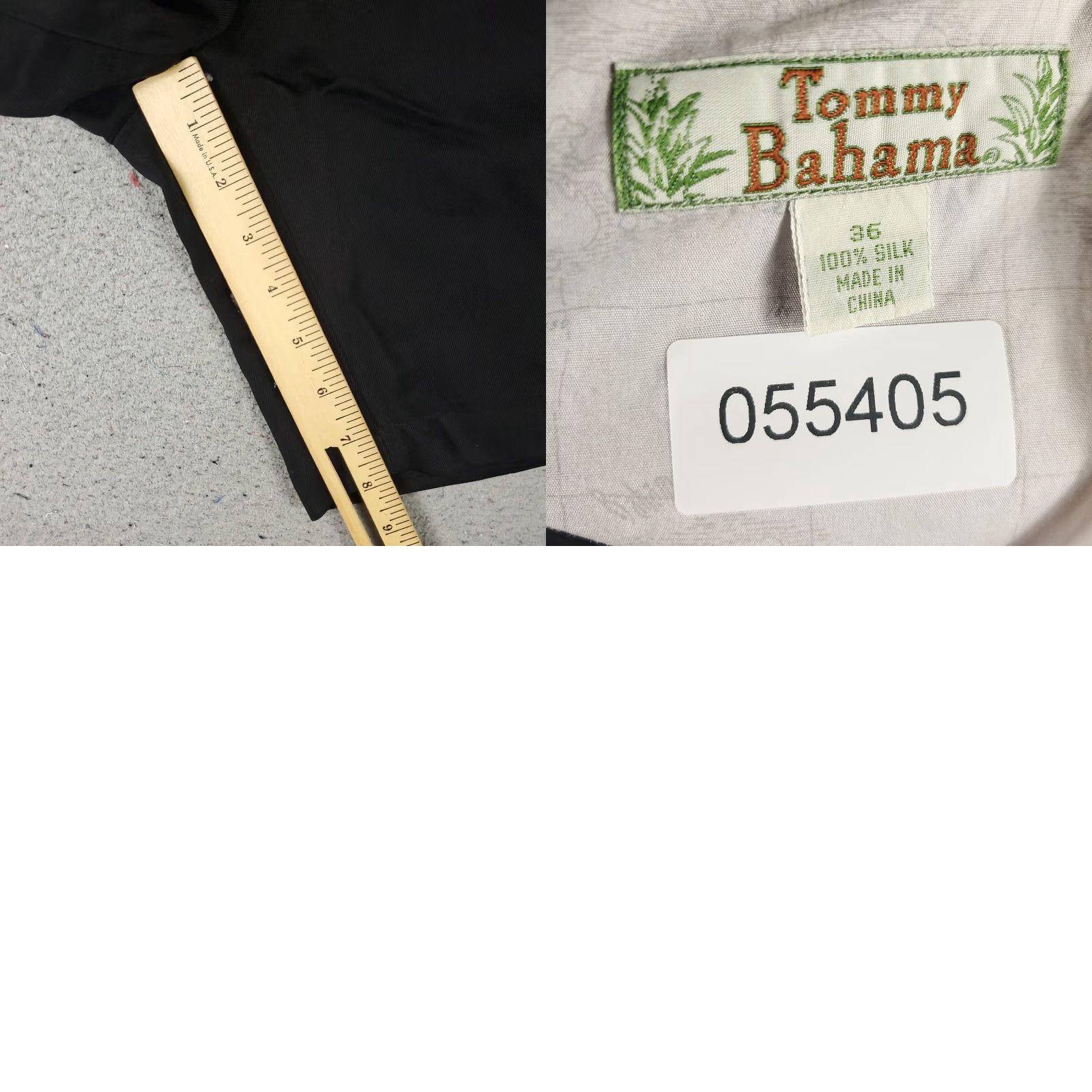 Tommy Bahama VINTAGE Tommy Bahama Men's Shorts Size 36 Black Silk Pleated Chino Casual Dress Pants Size US 36 / EU 52 - 8 Thumbnail