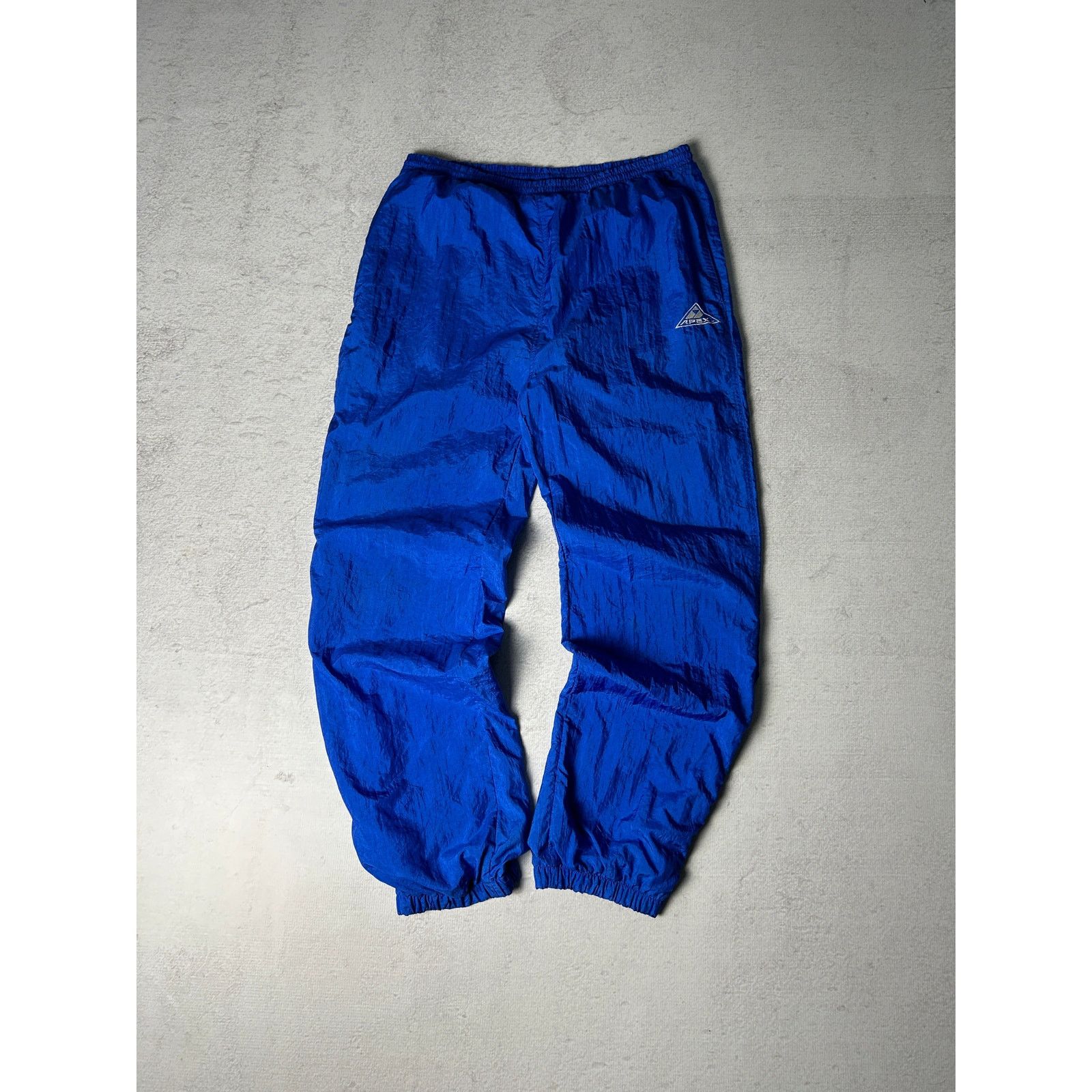 NFL Vintage Mens NFL Cuffed Blue Track Pants - Men's Large Size US 34 / EU 50 - 1 Thumbnail