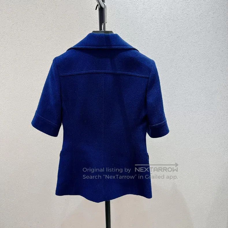 Gucci Gucci Blue short-sleeved waist suit Size XS / US 0-2 / IT 36-38 - 2 Thumbnail