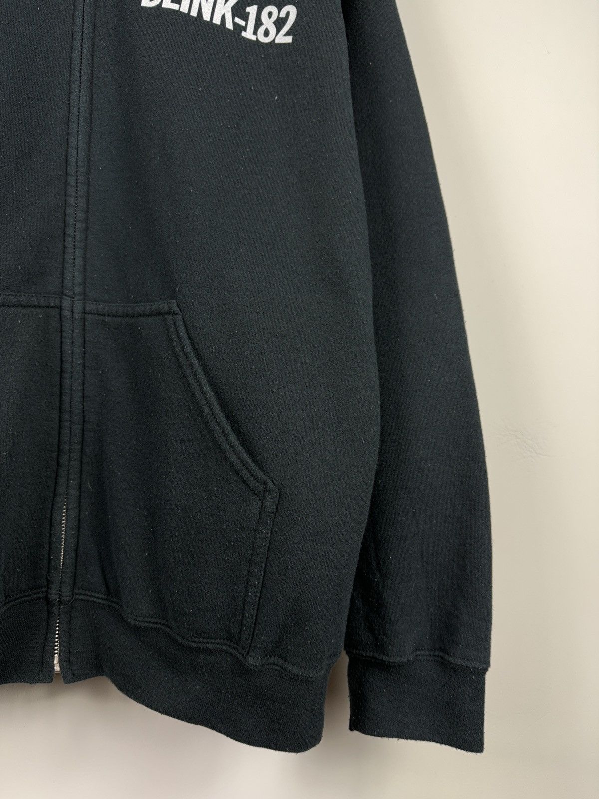 Band Tees × Vintage Vintage Y2K Blink-182 Rock Band Zip Hoodie Size US M / EU 48-50 / 2 - 15 Thumbnail