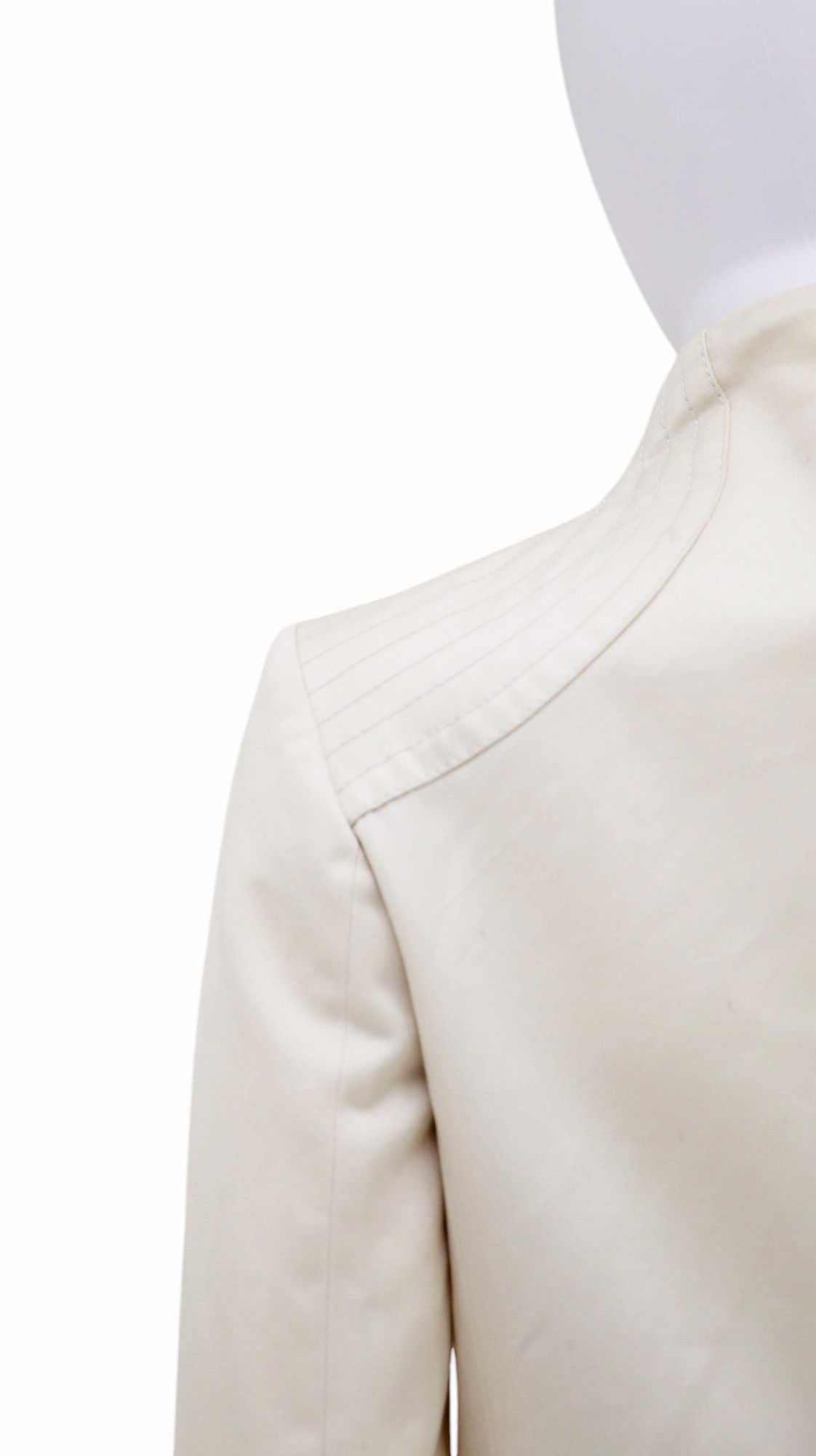 Gucci SS03 Multipocket White Coat Size S / US 4 / IT 40 - 10 Thumbnail