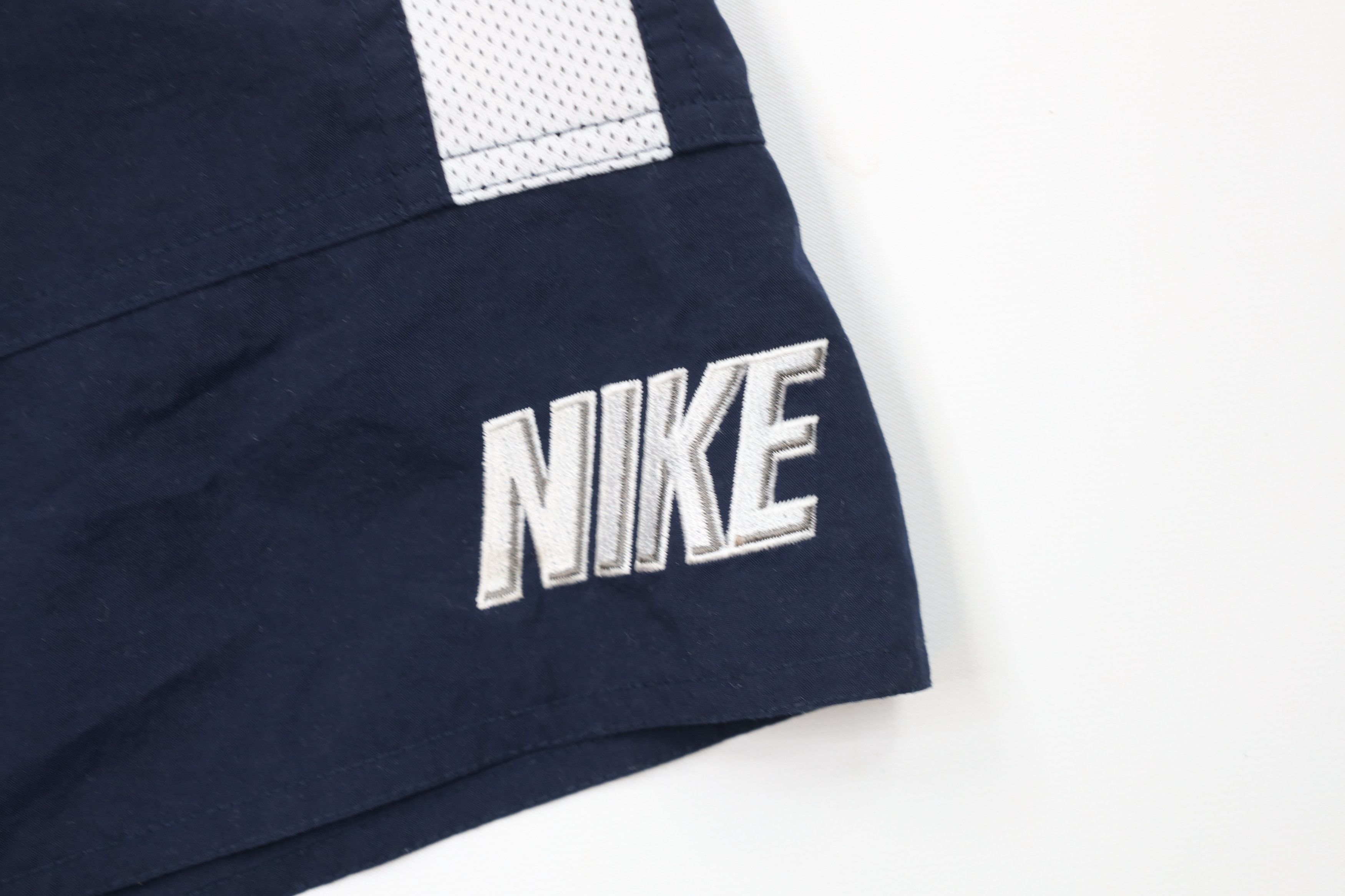 Nike Vintage 90s Y2K Nike Block Letter Lined Shorts Swim Trunks Size US 34 / EU 50 - 5 Thumbnail