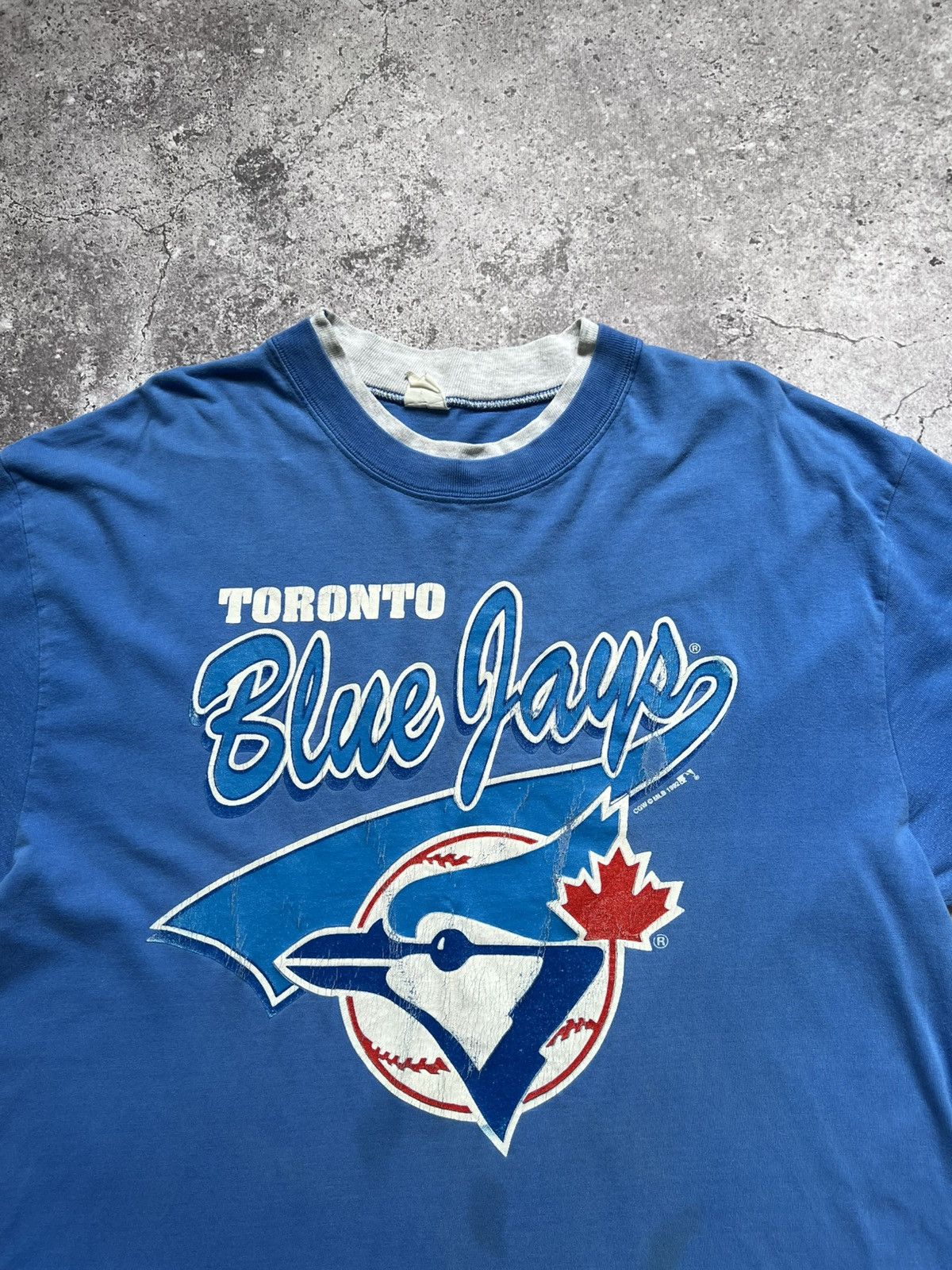 MLB Vintage 90s Toronto Blue Jays MLB Baseball Tee Shirt Size US XL / EU 56 / 4 - 4 Thumbnail